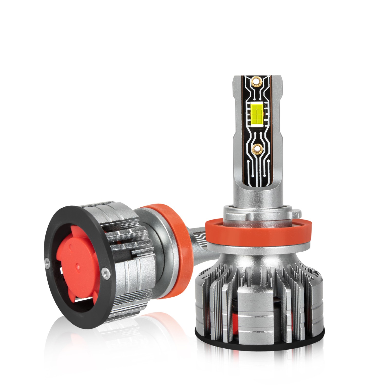 Combo 9005+H11 LED Headlight Super Bright Bulbs Kit White 720000LM High/Low Beam