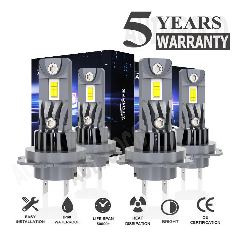 For Audi Q3 Sport Utility 4-Door 2013-2014 LED Headlight Bulbs Pure White Bright