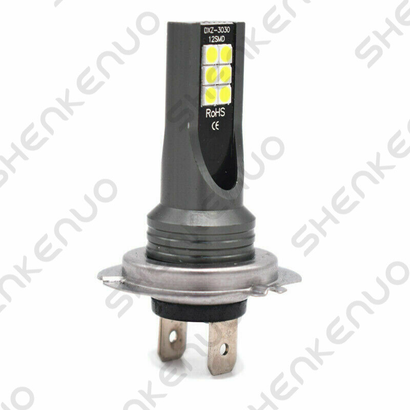 NEW CSP H7 6000K Super White 9000LM LED Headlight Bulbs Kit High Low Beam