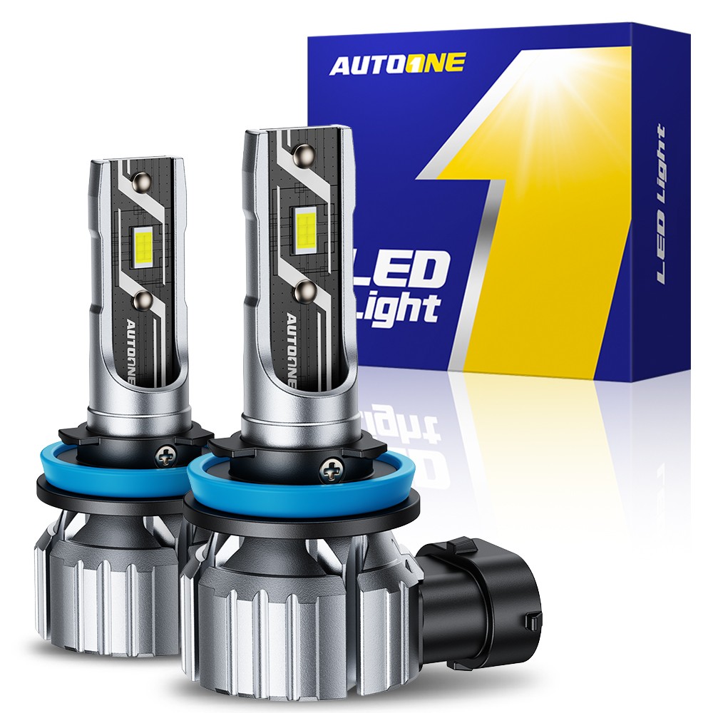 H9 H11 LED Headlight KIT Bulb 6500K Hi&Low Beam Super Bright White H8 FOG Lamps