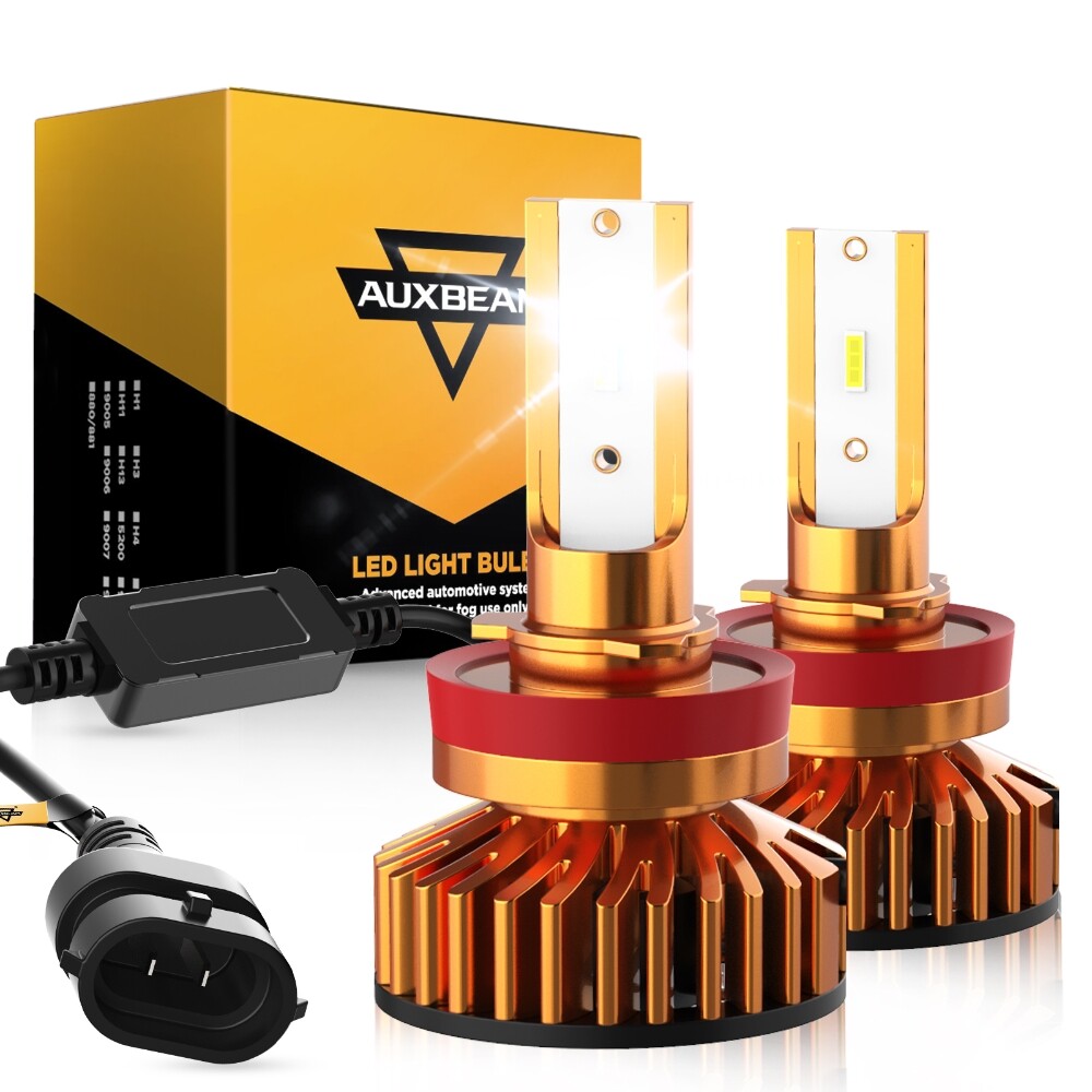 AUXBEAM H11 9005 LED Headlight for Dodge Ram 1500 2500 3500 Hi Low Beam 09-2022