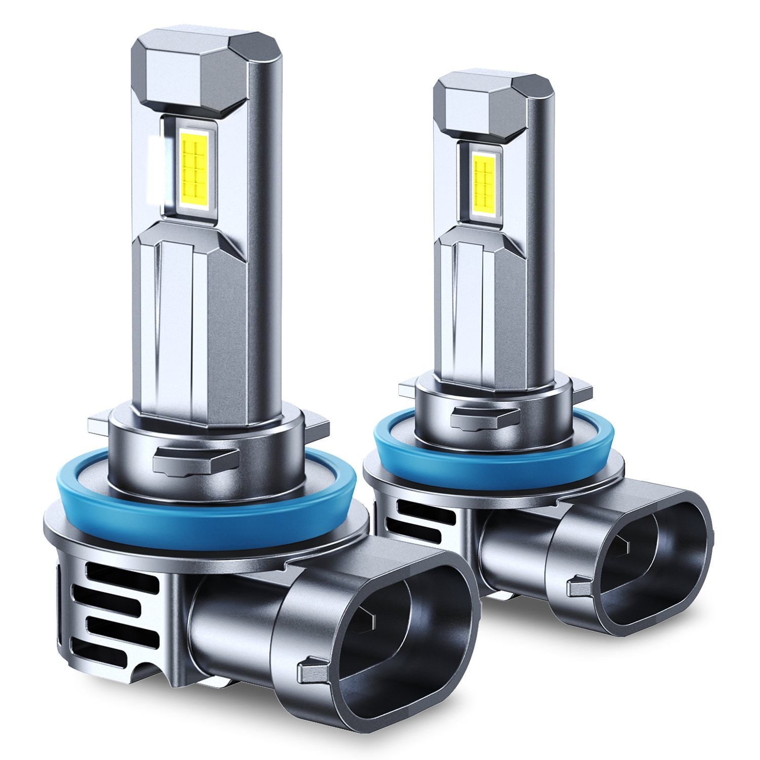 H11/H8/H9 White 6500K 24000LM LED Headlight Bulbs High Low Beam Canbus 2-20X 20S
