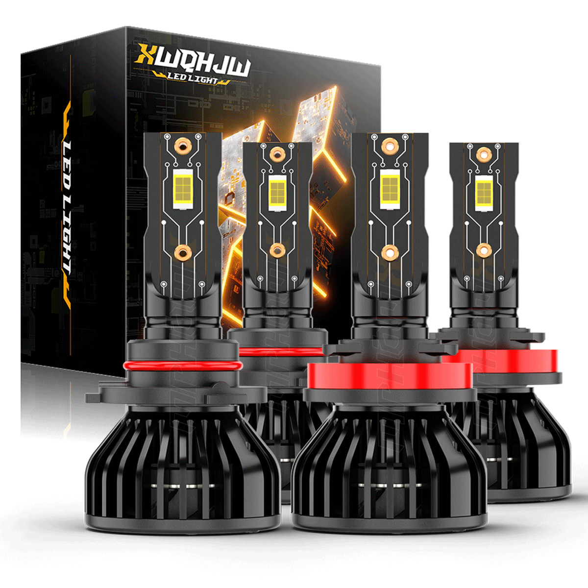 HB3 (9005) + H11 (H8/H9) Headlight High Beam Low Beam Replacement
