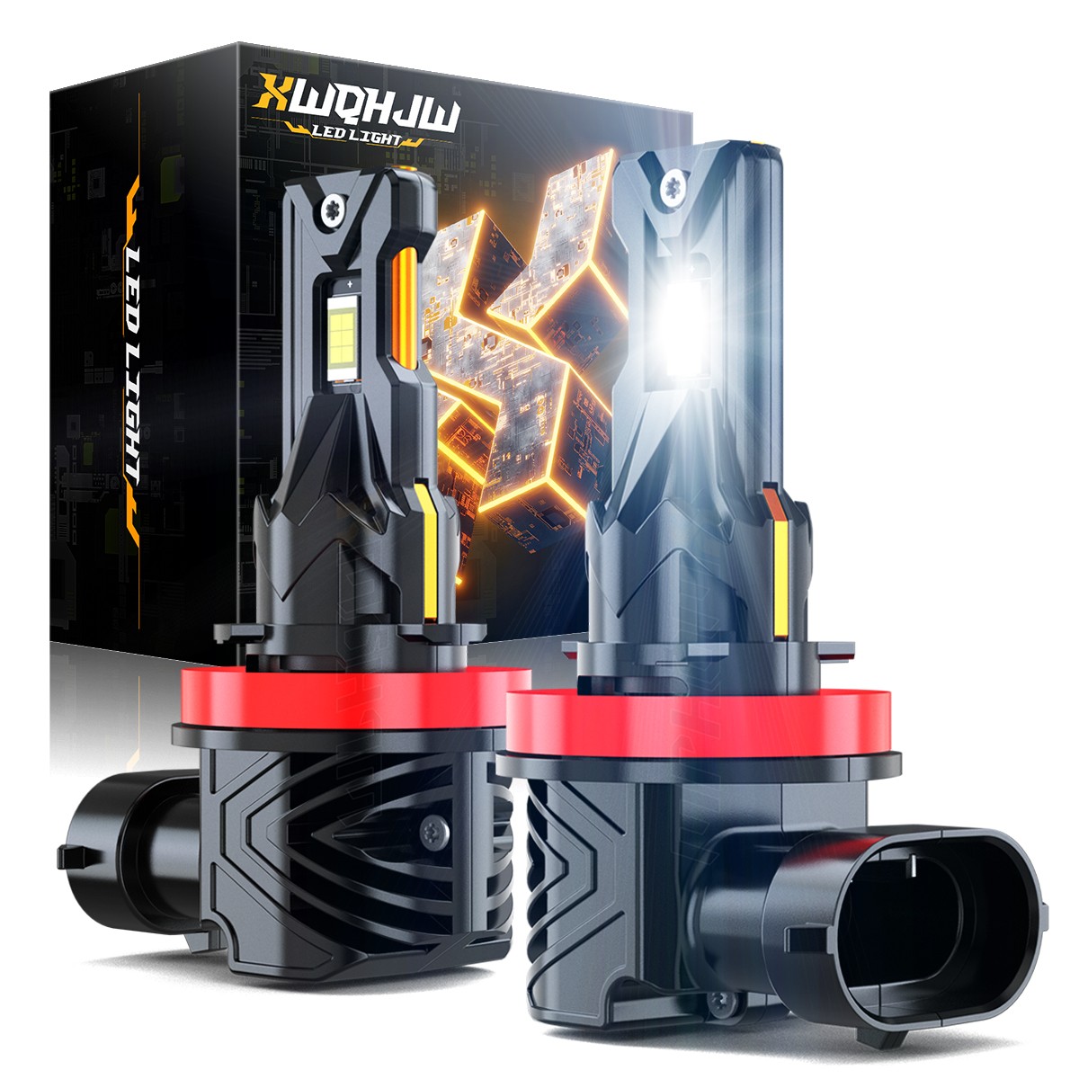 LED Headlight Bulbs H11 for Honda CR-V CRV 2015-2021 Low Beam Clear White 6500K
