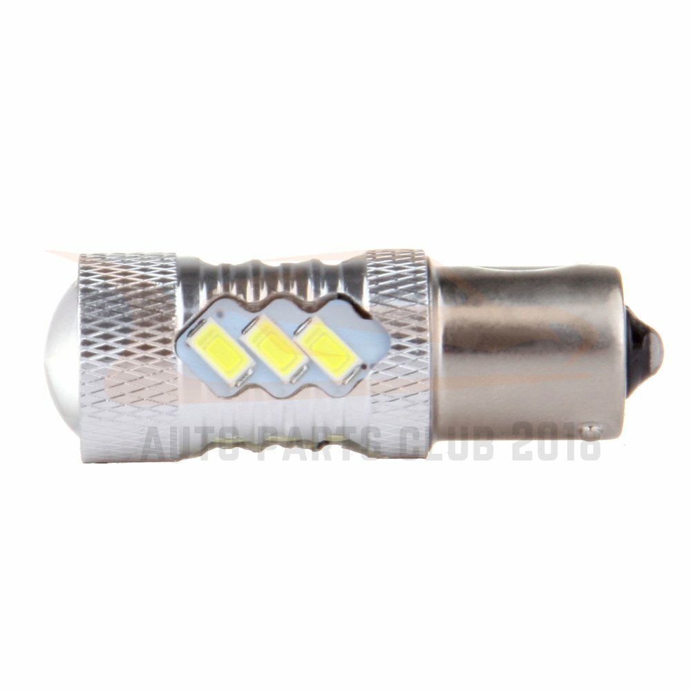 2x 2018 High Power 1156 100W LED 16SMD Turn Signal White Light Bulbs 6000K