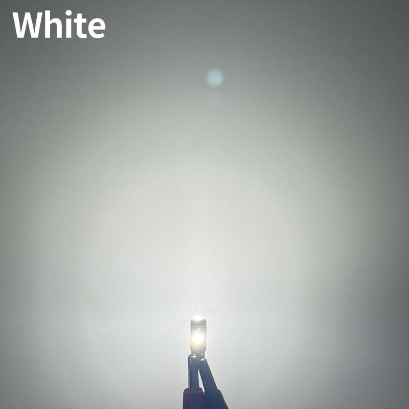 20 Pcs T5 LED Lights for Car Dashboard, Super Bright White 74 37 2721 PC74 Re…