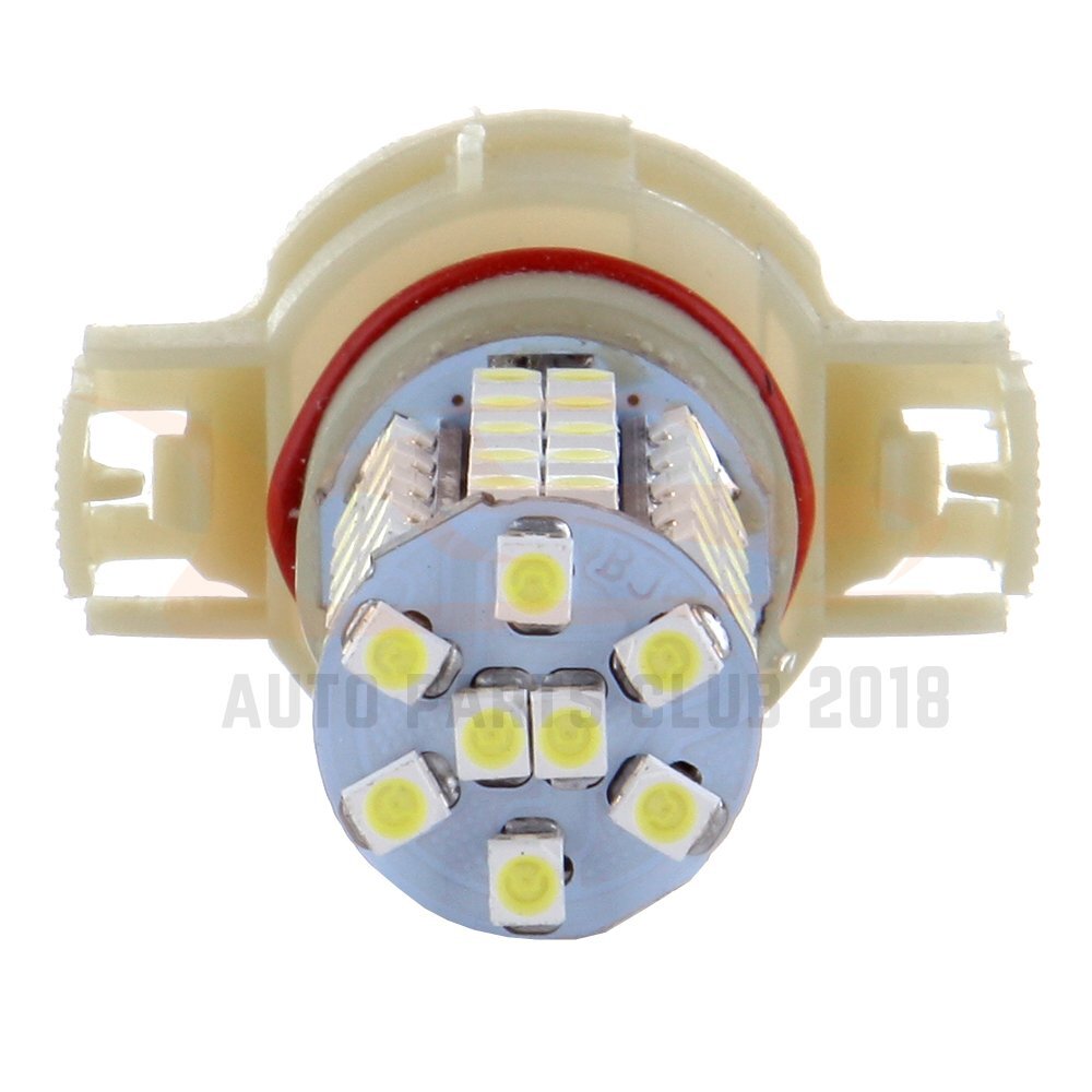 2x White H16 5202 LED Epistar 68 SMD Bulb For Fog Driving Daytime Running Light