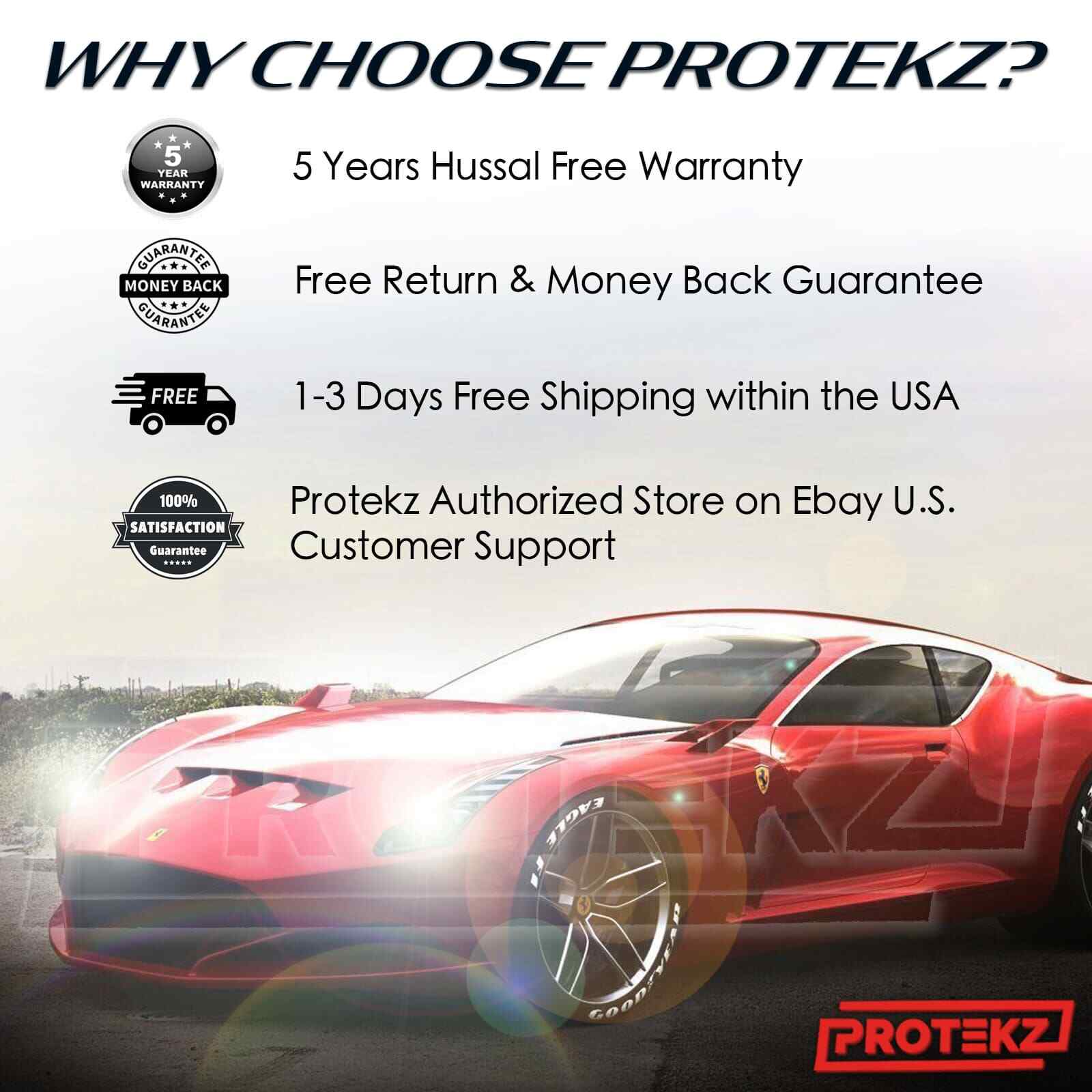 9006 LED Headlight Bulbs HB4 HB4U 9006XS 60W 7200LM 6000K Xenon Cool White