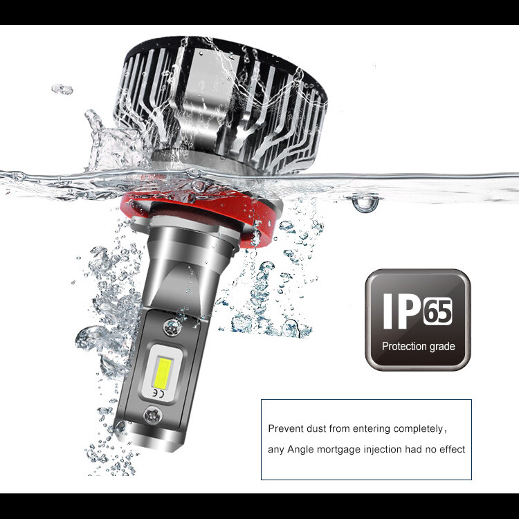 Alla Lighting TS-CR H13 Headlight Halogen Convert to Bright Pure White LED 6000K