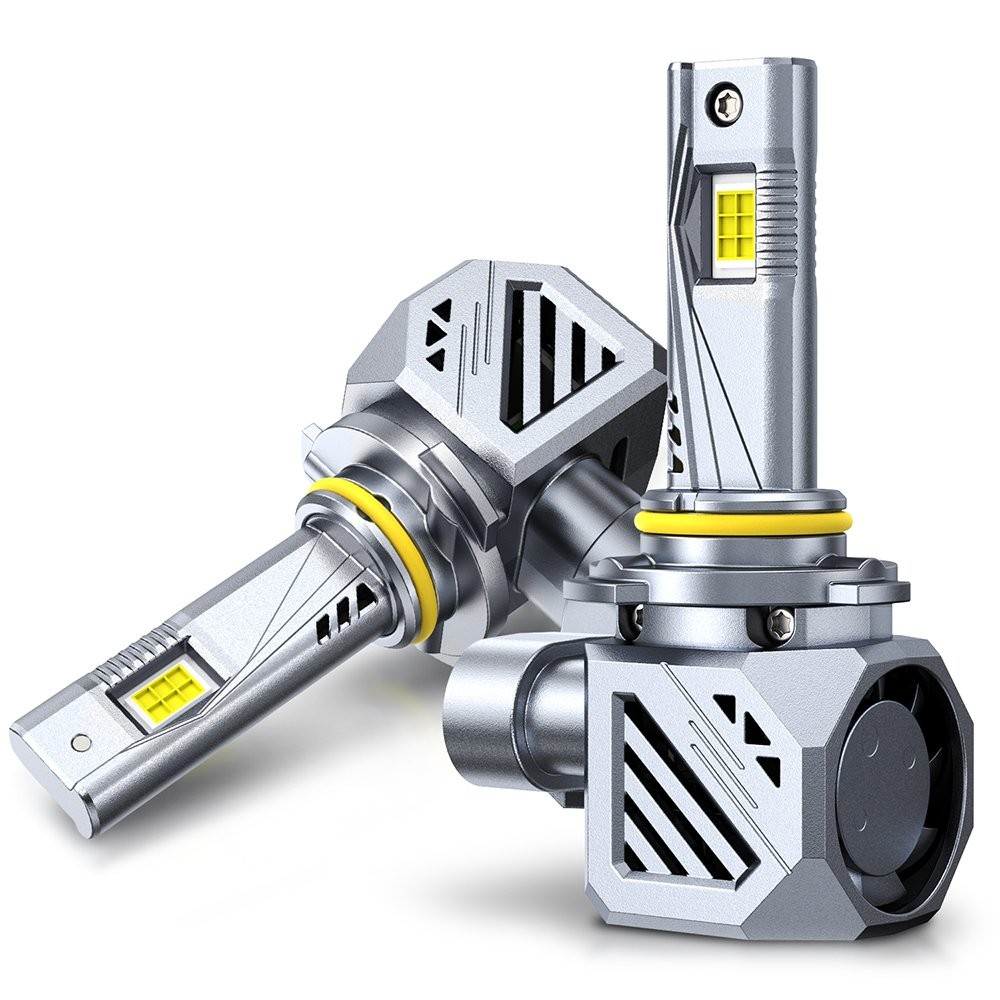 AUXITO Ultra Bright LED 9005 Headlight Bulbs White 6500K Aviation Aluminum Body