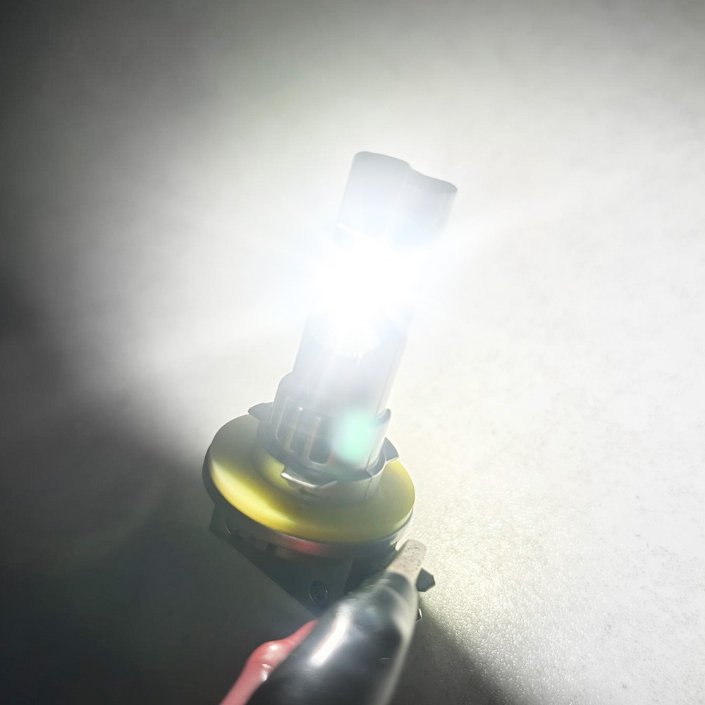 AUXITO H11B 5202 H9 LED Headlight Bulbs White 28000LM Super Bright Canbus 6500K