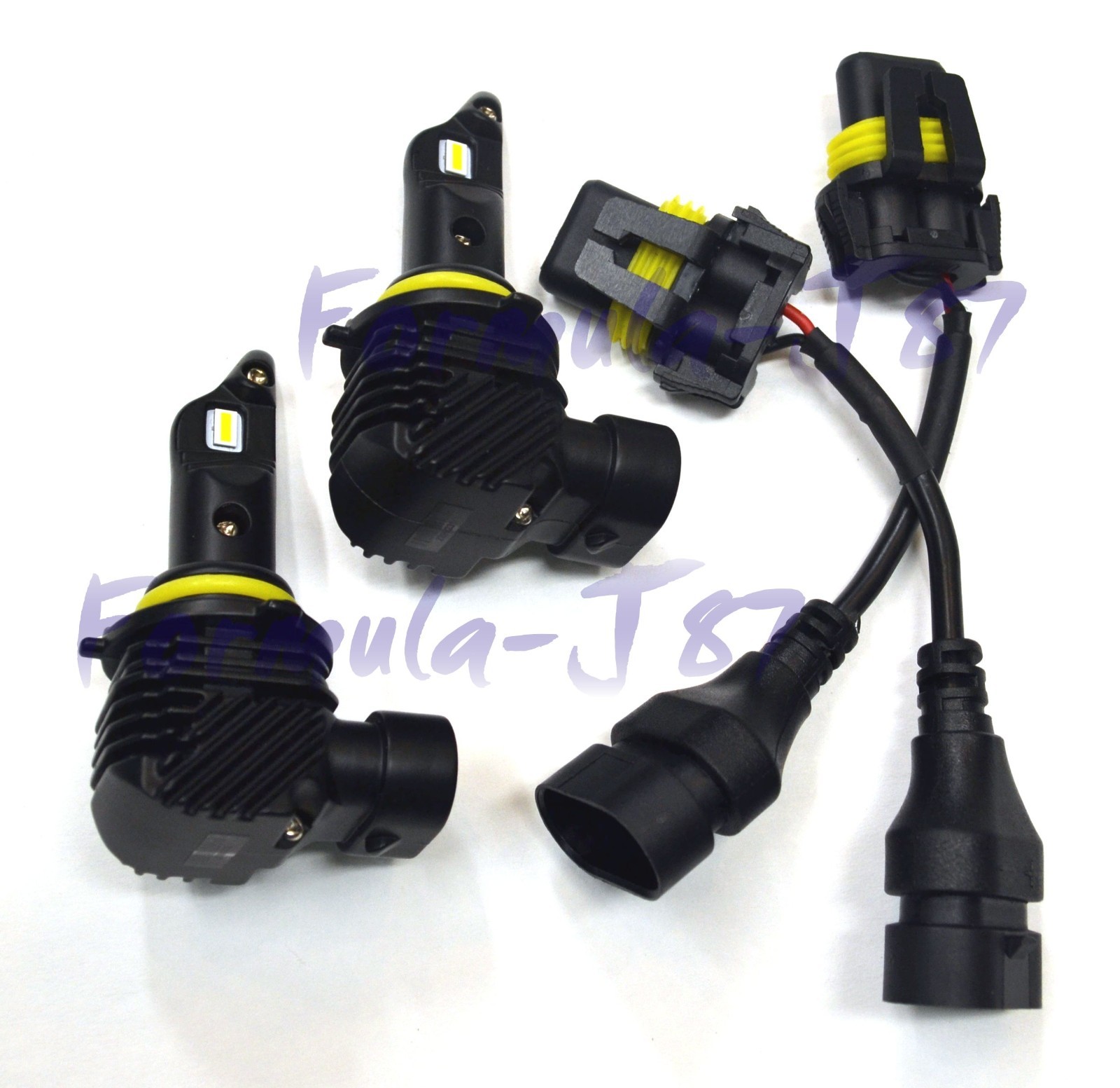 LED 20W 9006 HB4 Orange Two Bulbs Fog Light Replacement Plug Play Upgrade Stock