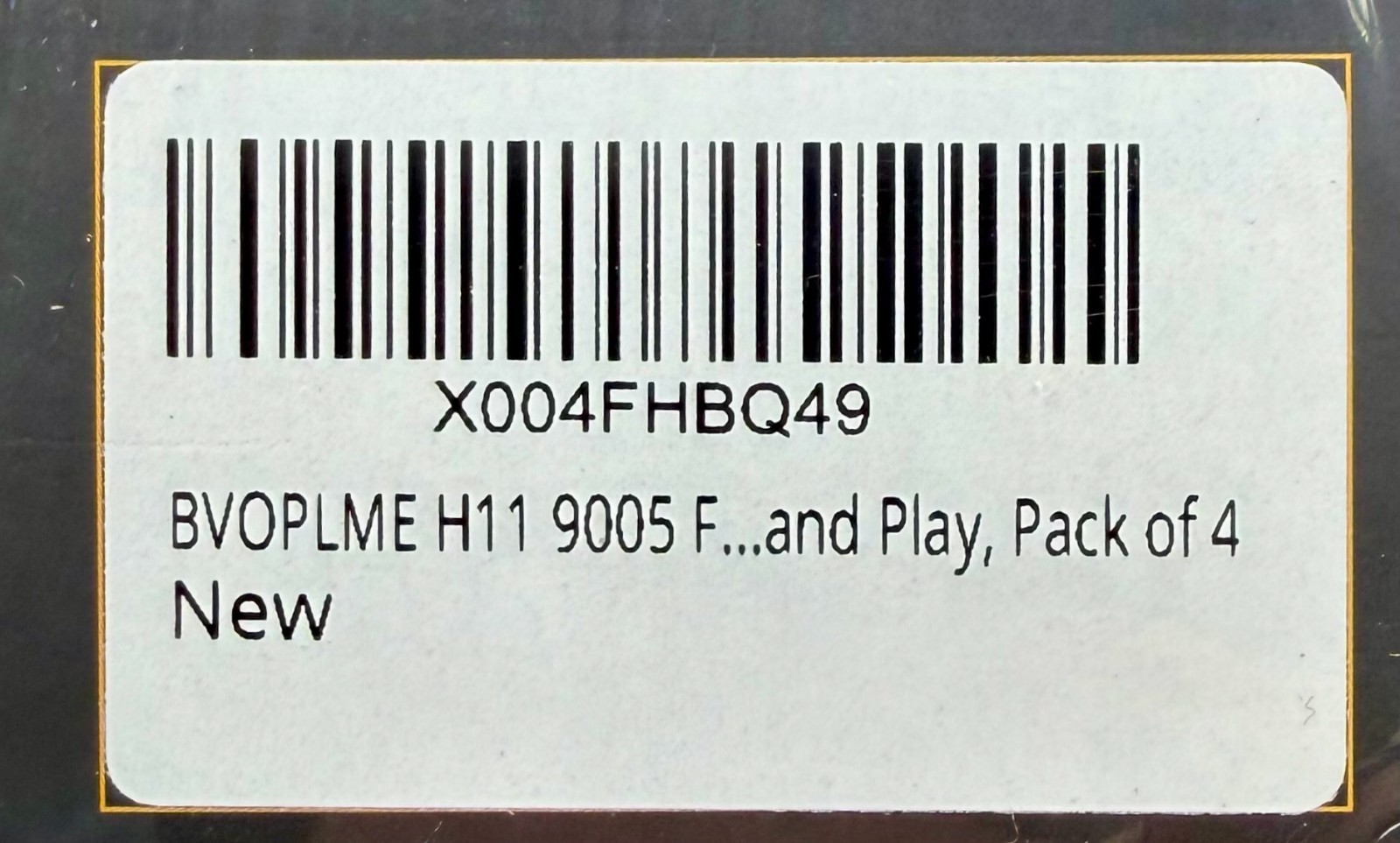 H-8/9/11/16 90-05 Fog Bulbs Combo, Real 1:1 Mini Size Fog Bulbs