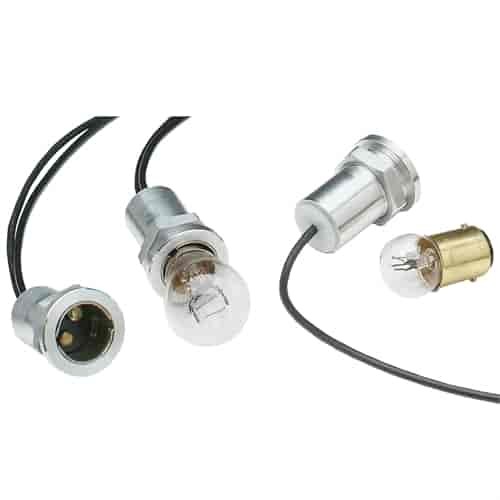 Ron Francis Wiring RR-33 Billet Light Bulb Socket 1157 Bulbs Aluminum Housing 3/