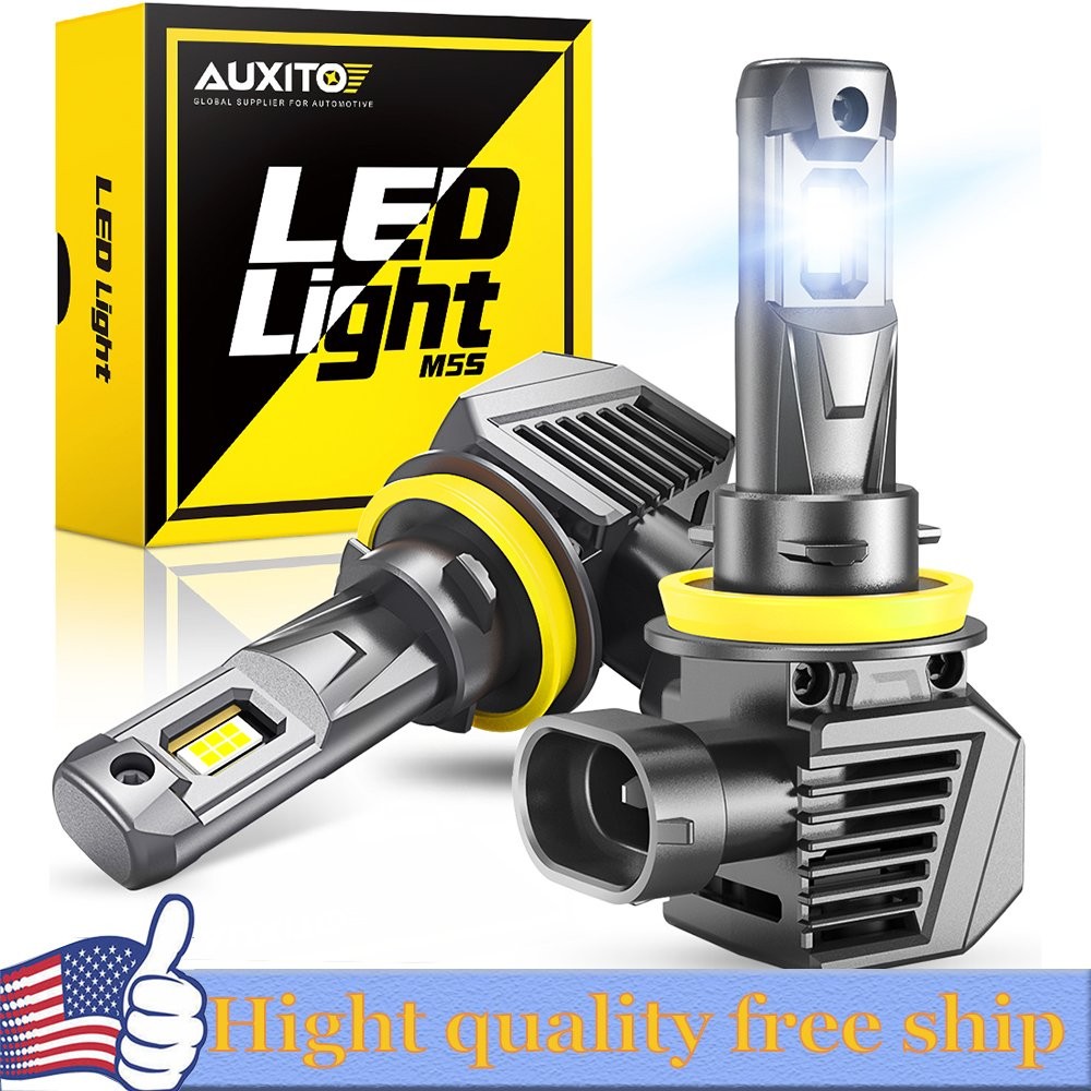 1/2set AUXITO LED Headlight 9007 HB5 Hi/Low 30000LM Bulb Super Bright White Lamp
