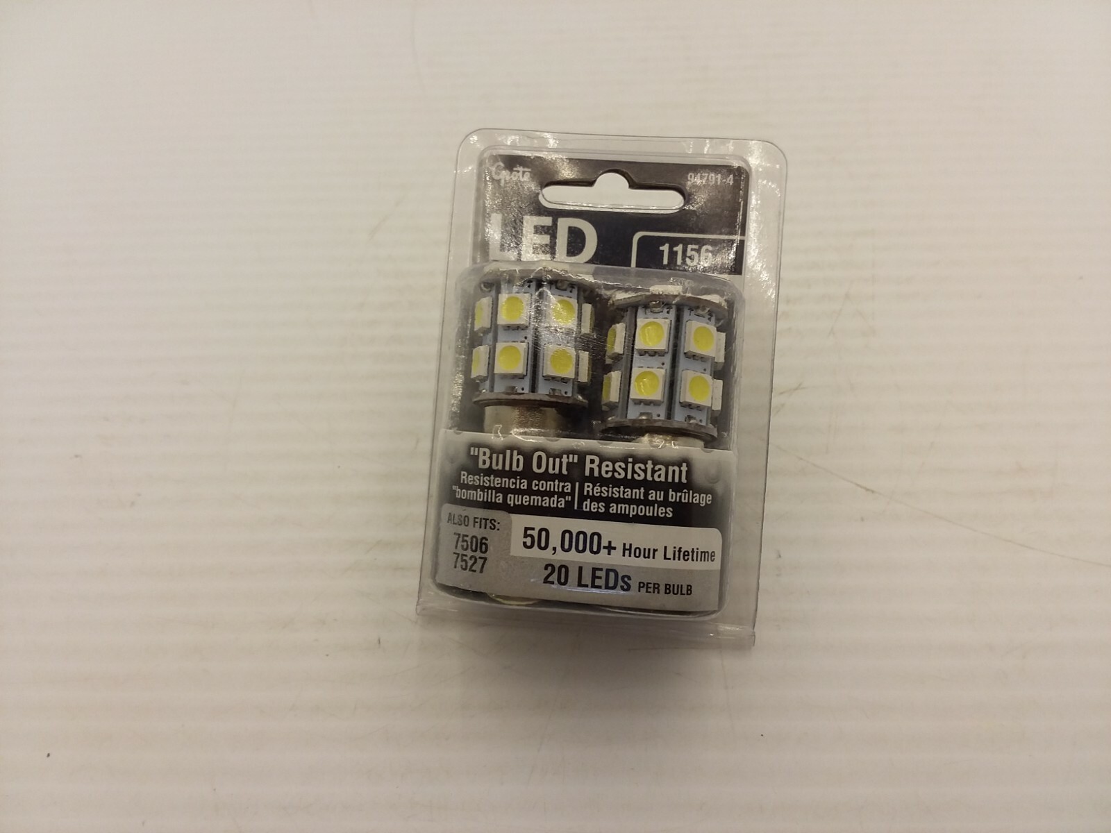 GROTE 1156 LED BULB WHITE 20 LEDS PER BULB 50,000+ HOUR LIFETIME NIB