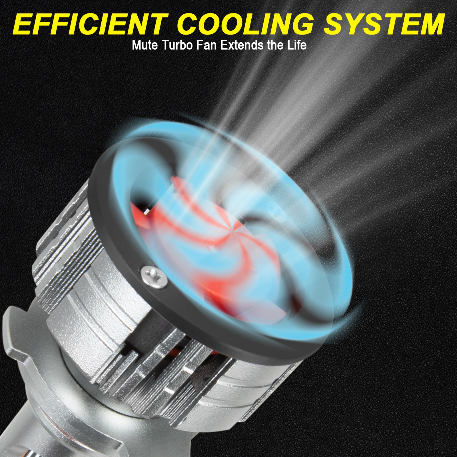 Combo 9005+H11 LED Headlight Super Bright Bulbs Kit White 720000LM High/Low Beam