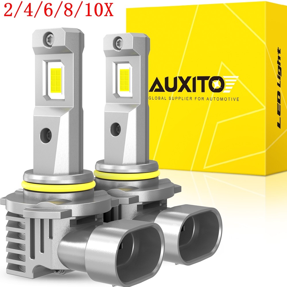 AUXITO HB4 9006 LED Headlight Bulb High Low 6500K Super Bright White CANBUS 2/4X