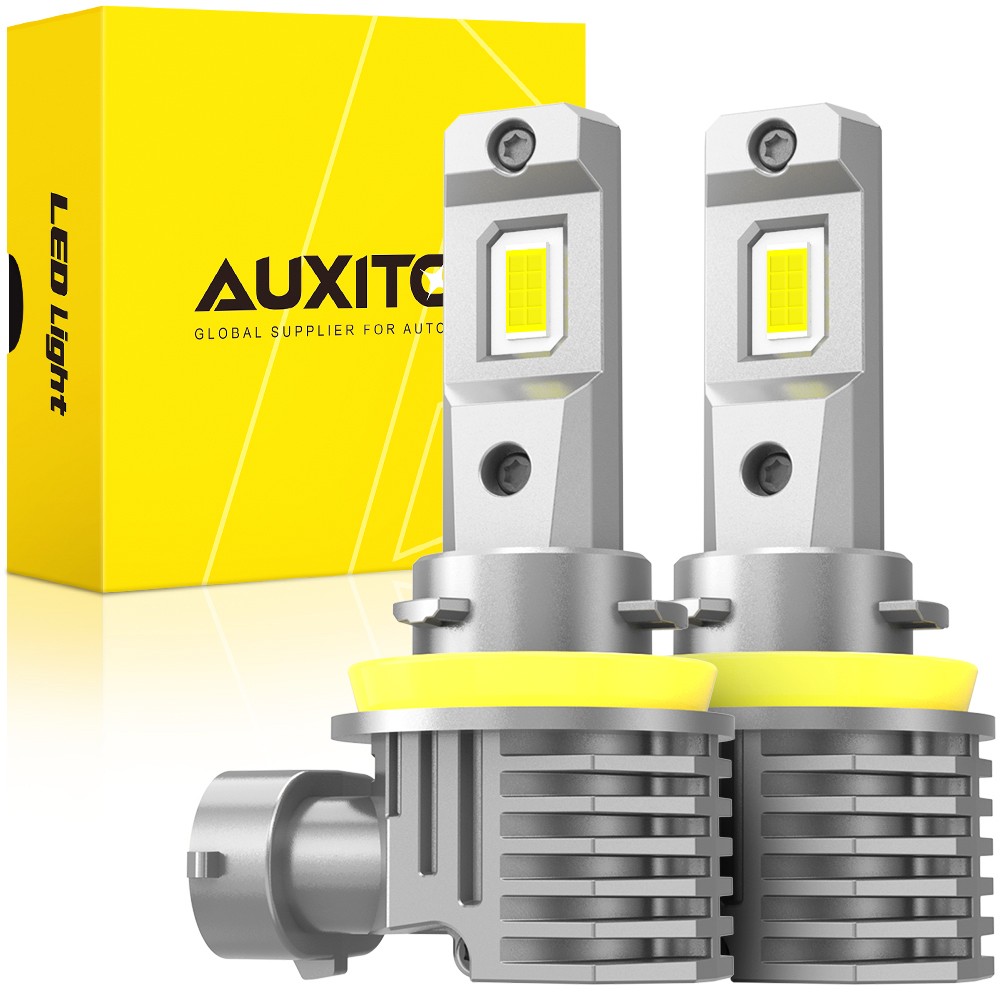 AUXITO White Headlight H8/9/11/16JP LED Fog Light Bright Bulbs 6500K Kit 8000LM