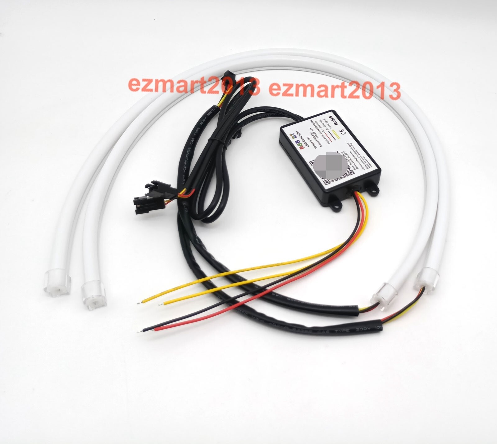2*60cm LED strip Dream color Chasing RGB Flash Turn Signal Flow series DRL BT