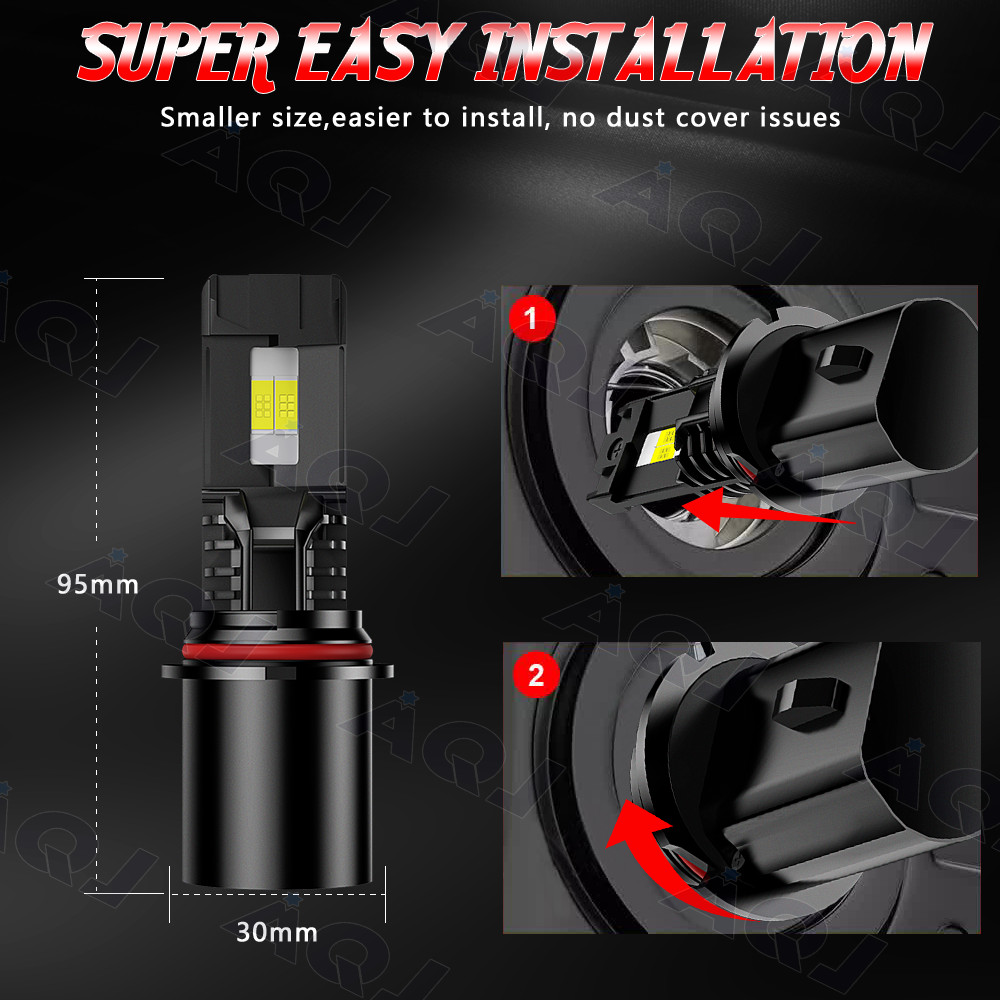 LED Headlight High Low+Fog Light Bulbs white kit For Dodge Durango 1998-2000
