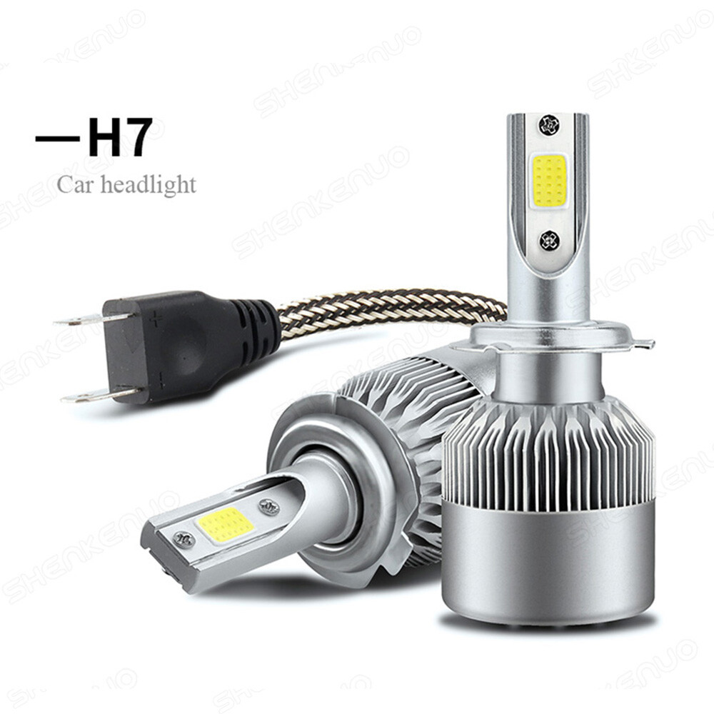H7+H11 LED Headlight Kit Fog Lights 6000K Combo for Hyundai Santa Fe 2013-2016