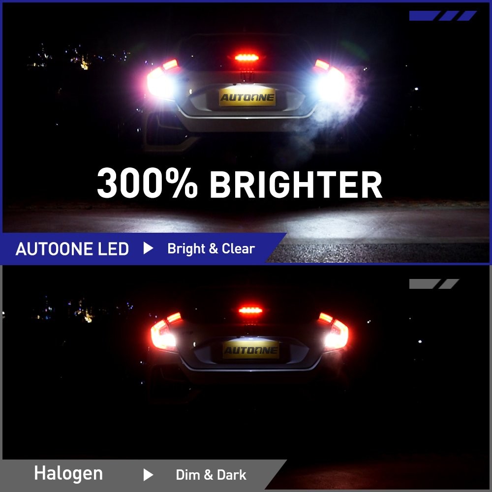 2/4/6X 1156 LED Reverse Backup Light Bulbs Super Bright 6000K Canbus Free