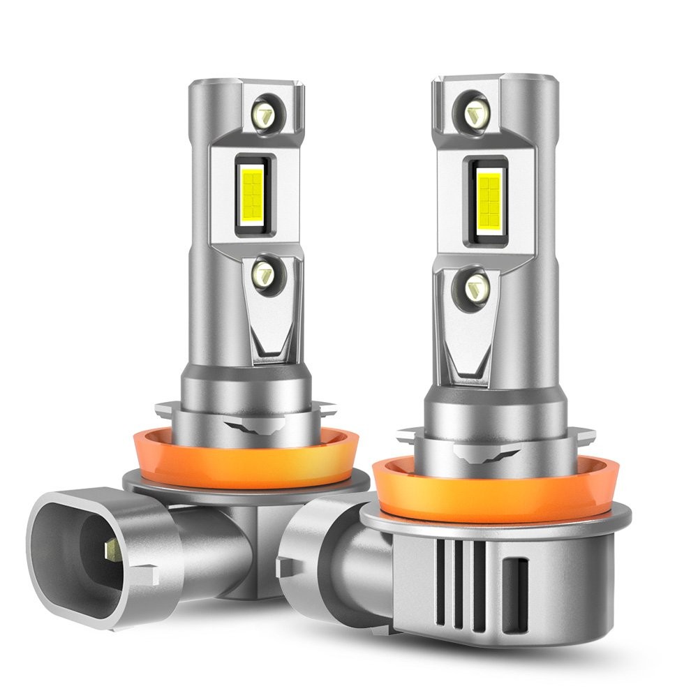 H11 H9 H8 LED Headlight Kit Low High Beam Super Bulb Bright 6500K White 50000LM