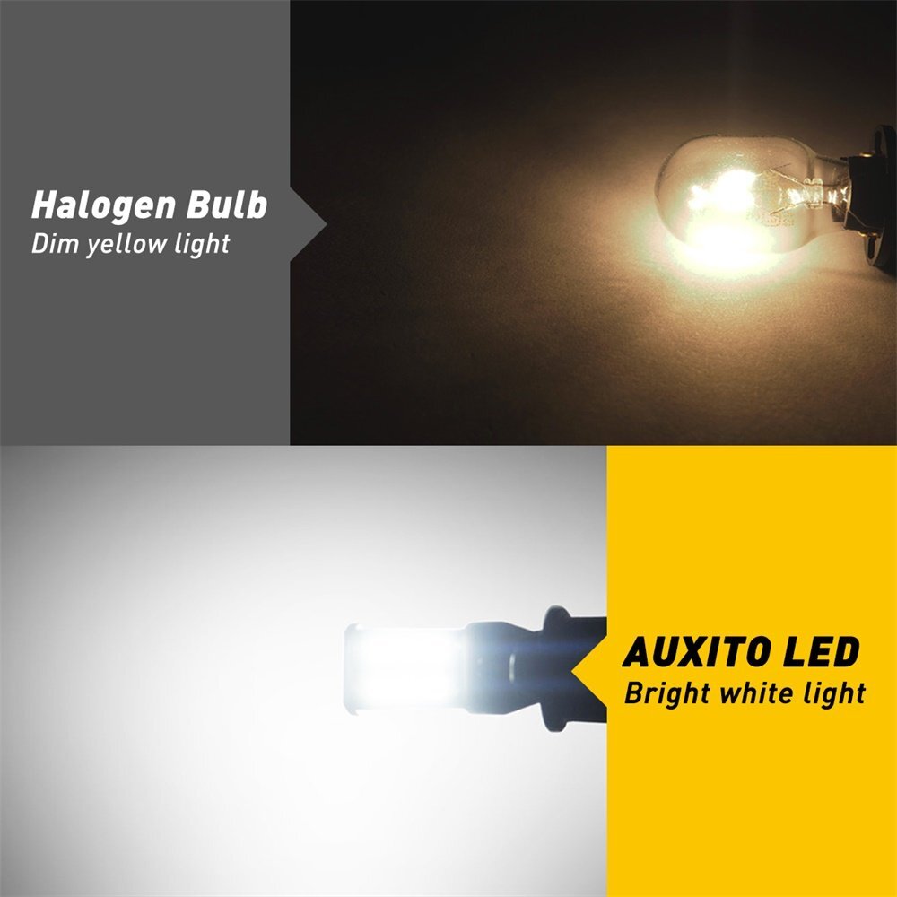 AUXITO 921 912 LED Reverse Backup Light Bulb 2400LM 6000K Super Bright T15