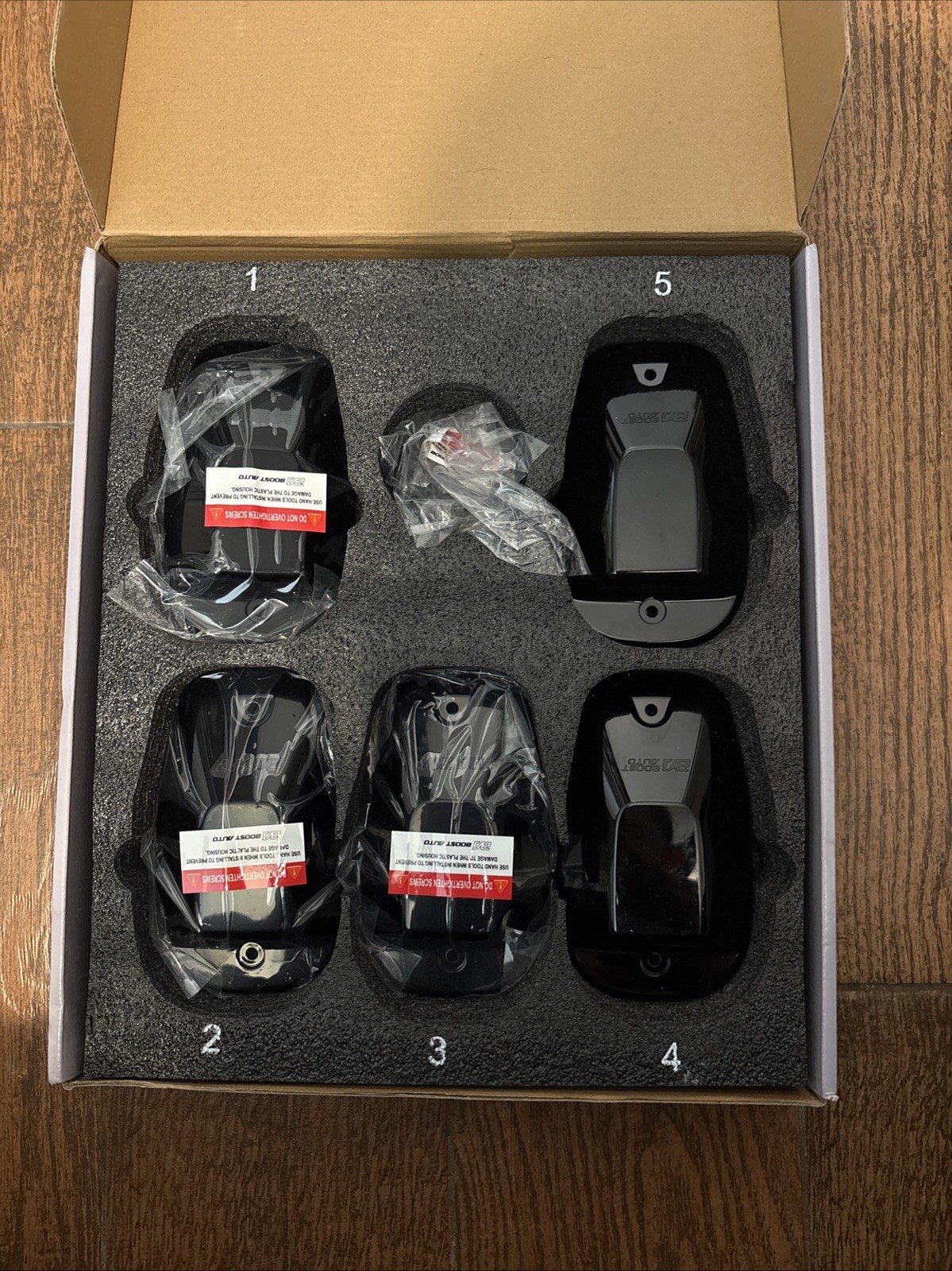 boost Auto Ram 2500 Cab Lights Brand New Black With White Lights