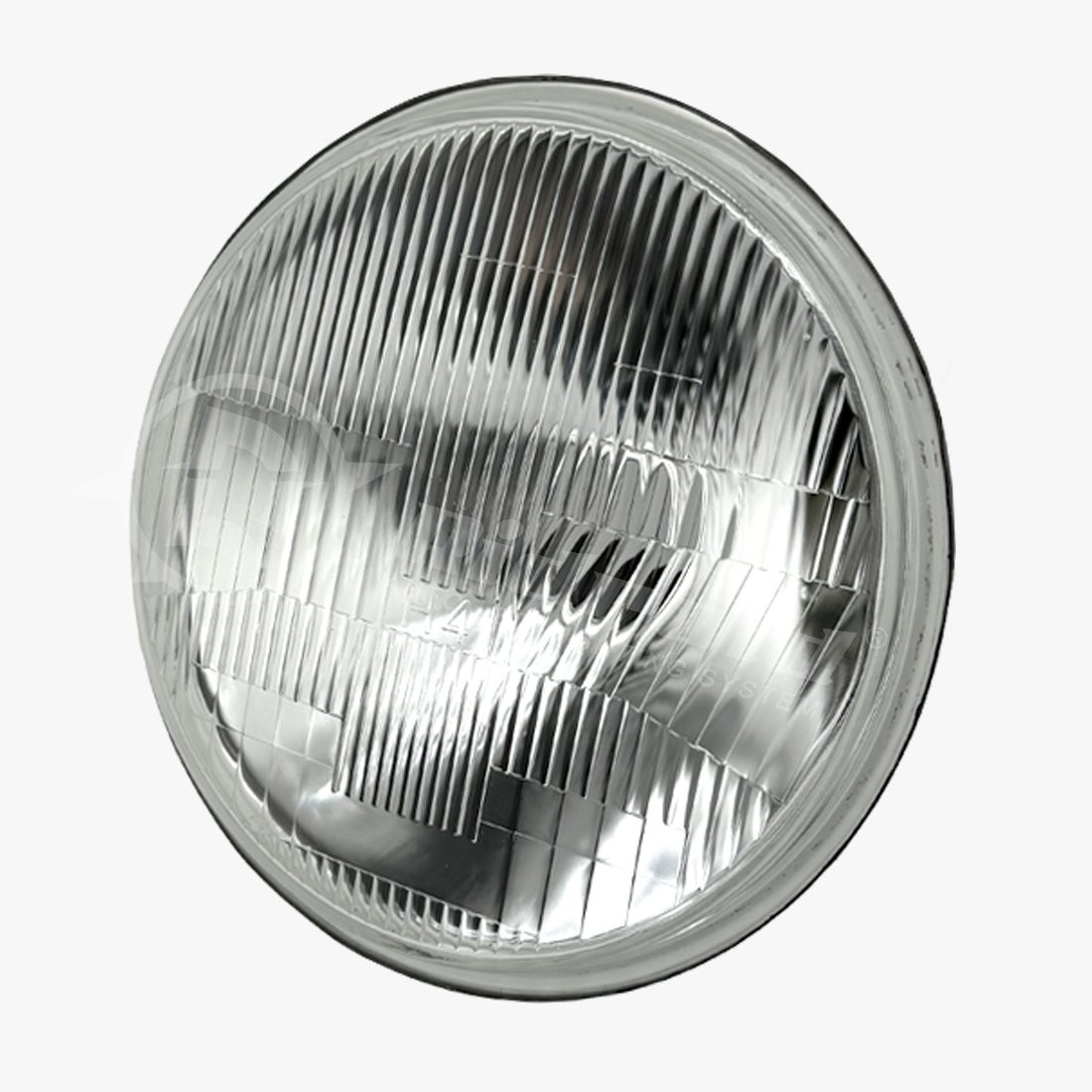 Pair 7″ inch Round LED Headlights H4 High-Low Beam For Jeep CJ5 1959-1982 1983