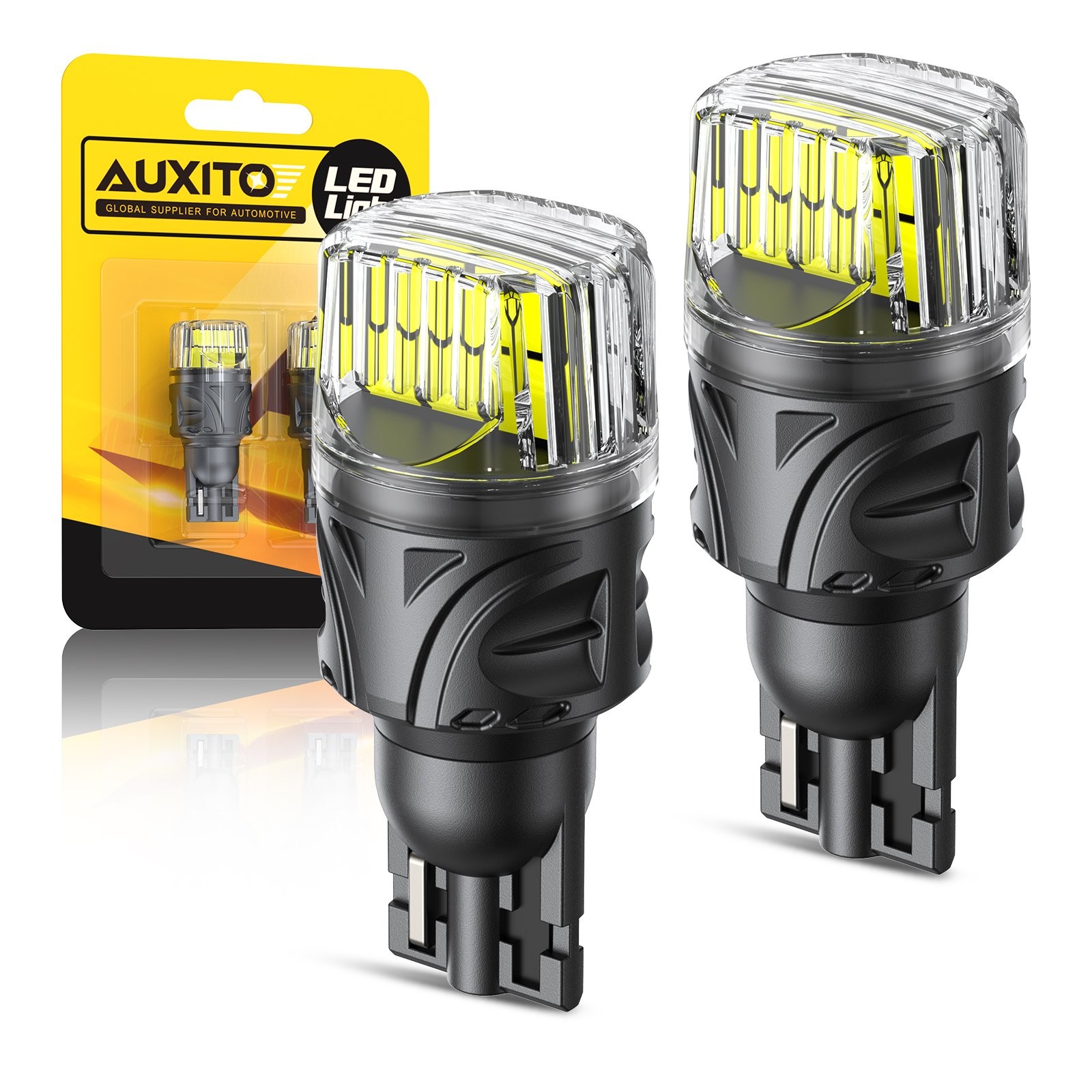 2x T15 921 912 LED Reverse Backup Light Bulbs W16W 916 6500K Super Bright White