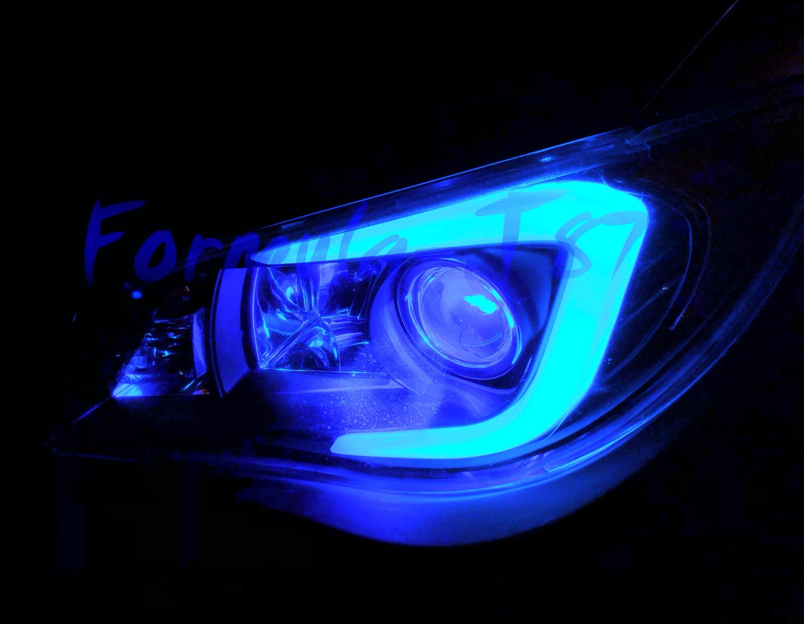 LED Light Canbus Error Free 6411 5W Blue 10000K Two Bulb Interior Dome Stock A