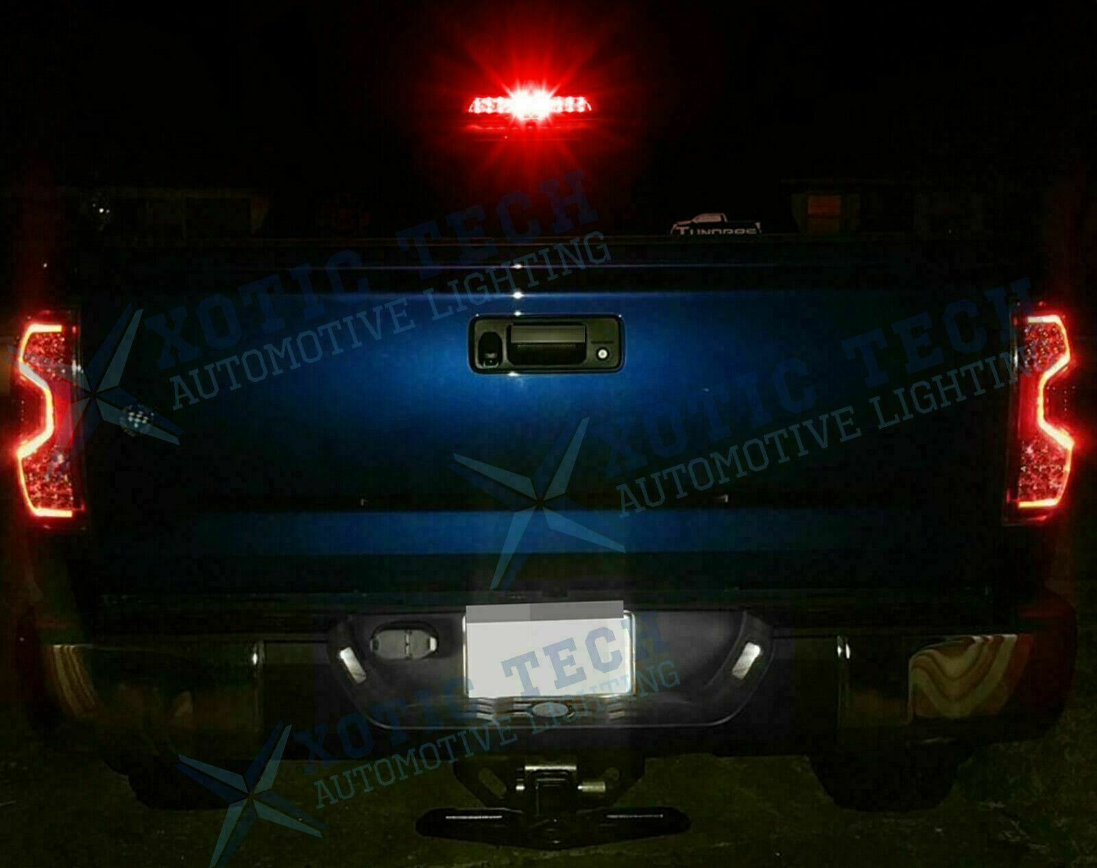 T15 921 912 Flash Strobe Red LED Center High Mount Stop 3RD Brake Light Bulbs