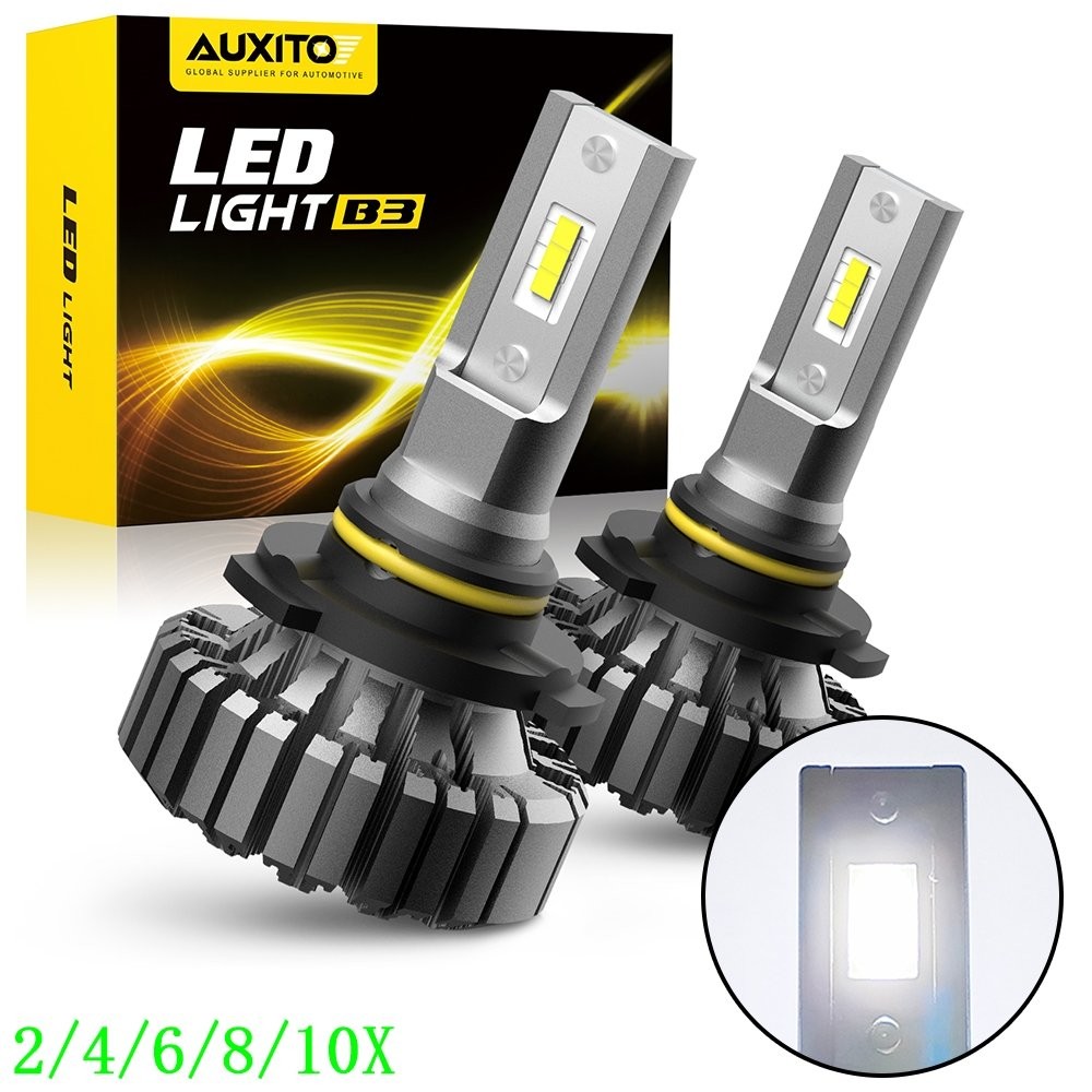 AUXITO 9006 LED Headlight Bulb Conversion Kit Low Beam White Super Bright 2~10X