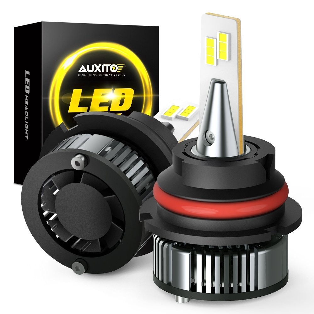 2X 9007 LED Headlight Bulbs Hi Low Beam Kit Plug&Play Super White 6000K 16000LM