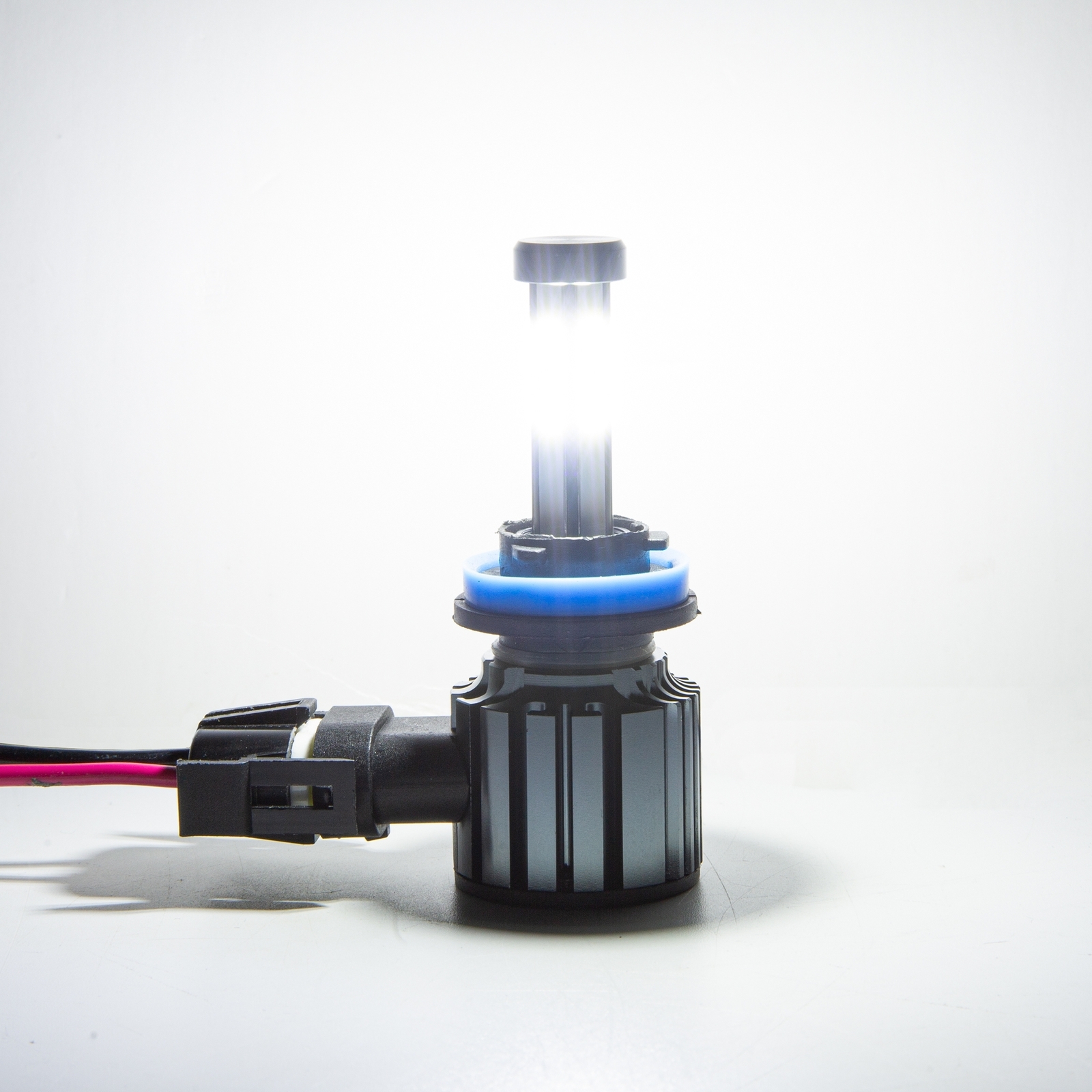 6-Sides H11 LED Headlights Kit Low Beam Bulbs Super Bright 6500K White 1000000LM