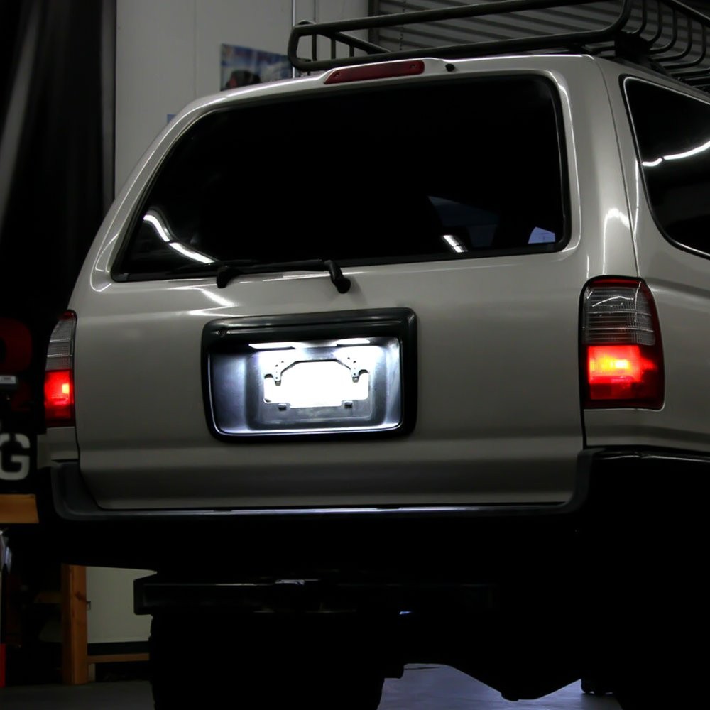 For 96-22 Toyota 4Runner/01-22 Sequoia SMD LED White License Plate Light BRIGH