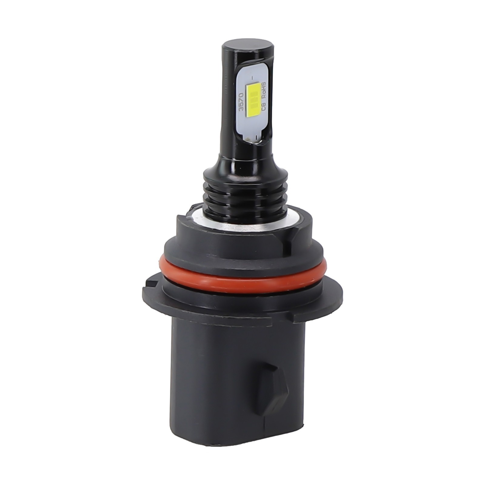 LED Car Headlights Internal Drive Single Beam White Light 2Pcs 50000hrs