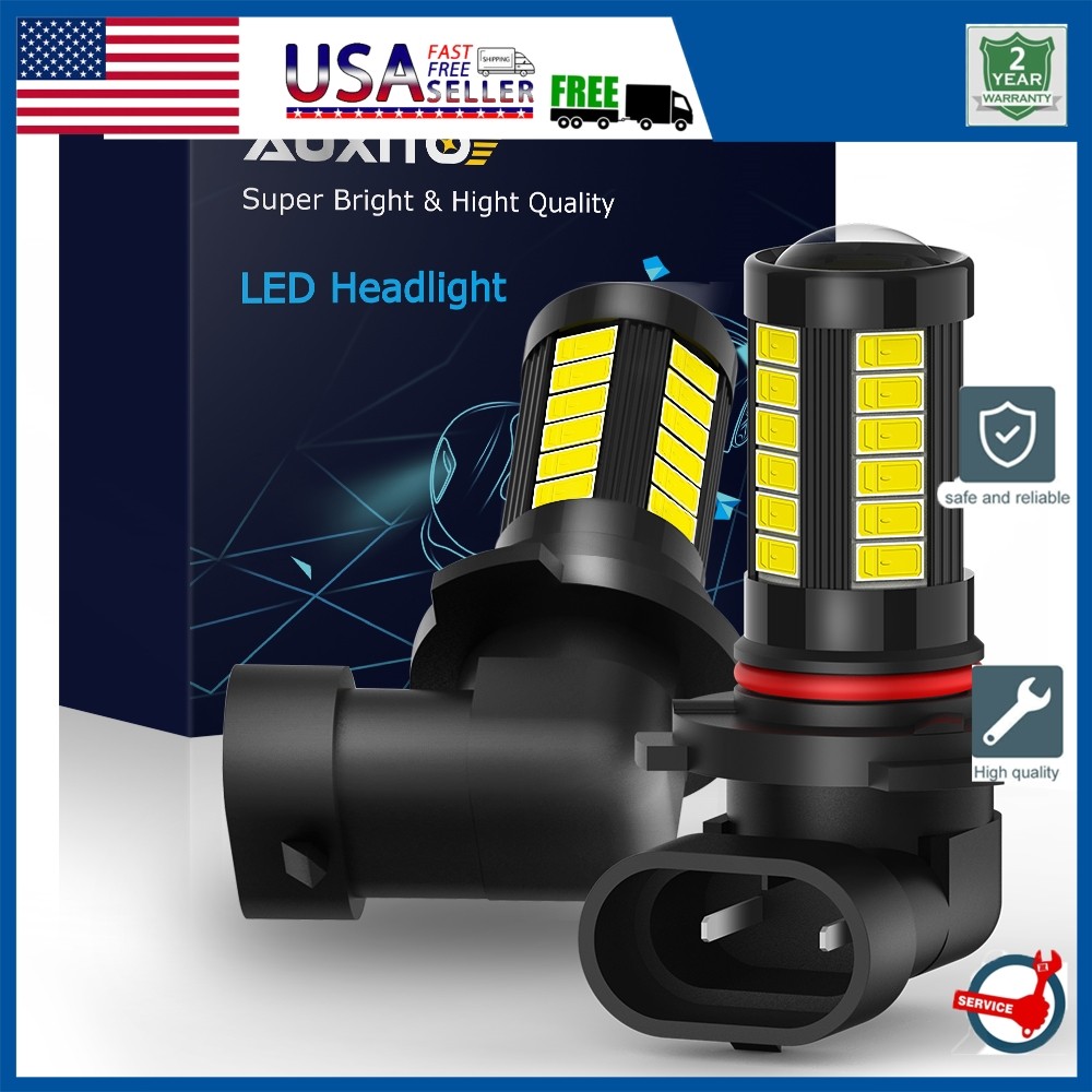 1/2set CANBUS 9006 LED Headlight Bright Bulb Kit White 1000LM High/Low Beam HB4