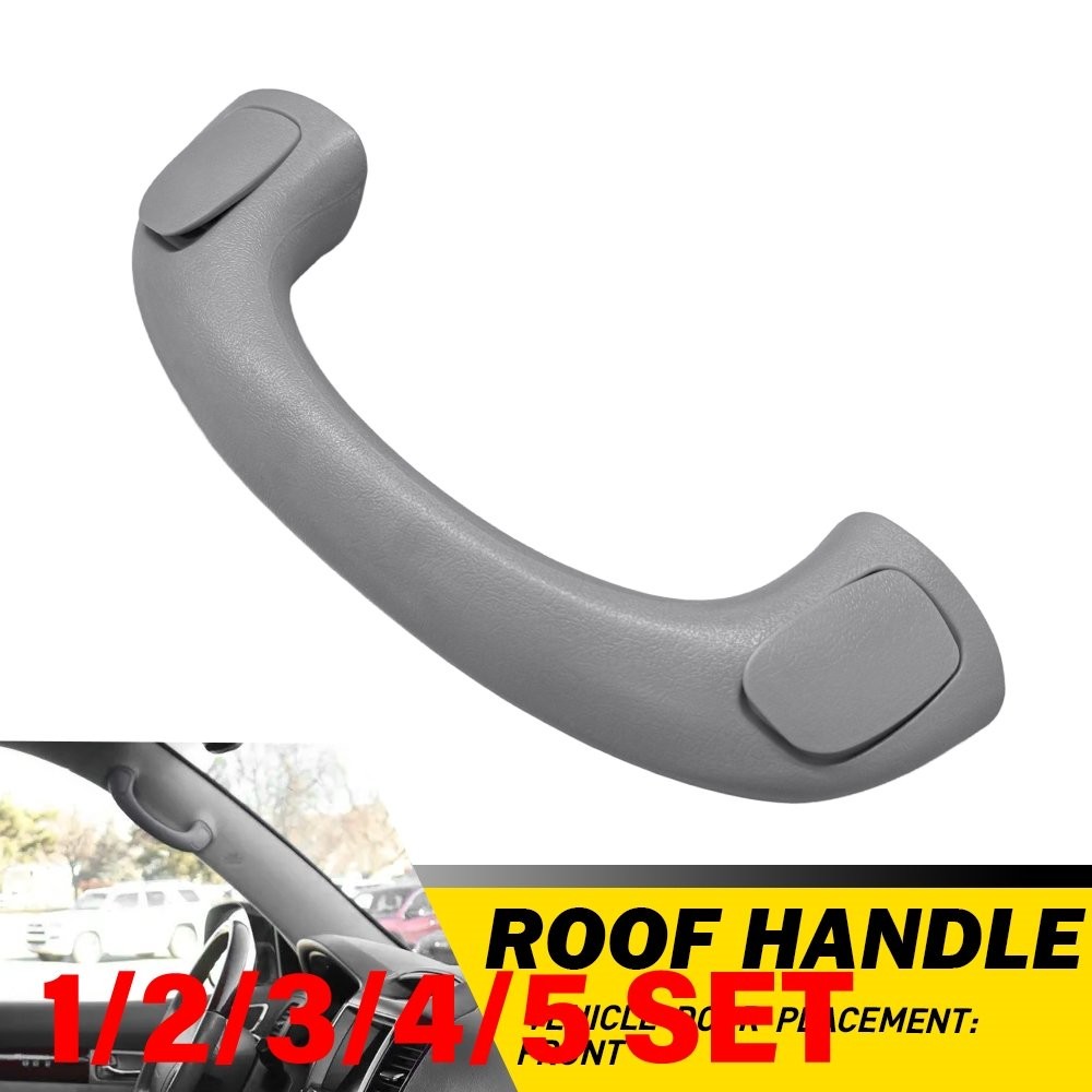 Front Gray Grab Roof Pull Handle For 2003-09 Toyota 4Runner Lexus GX470 1-5SET