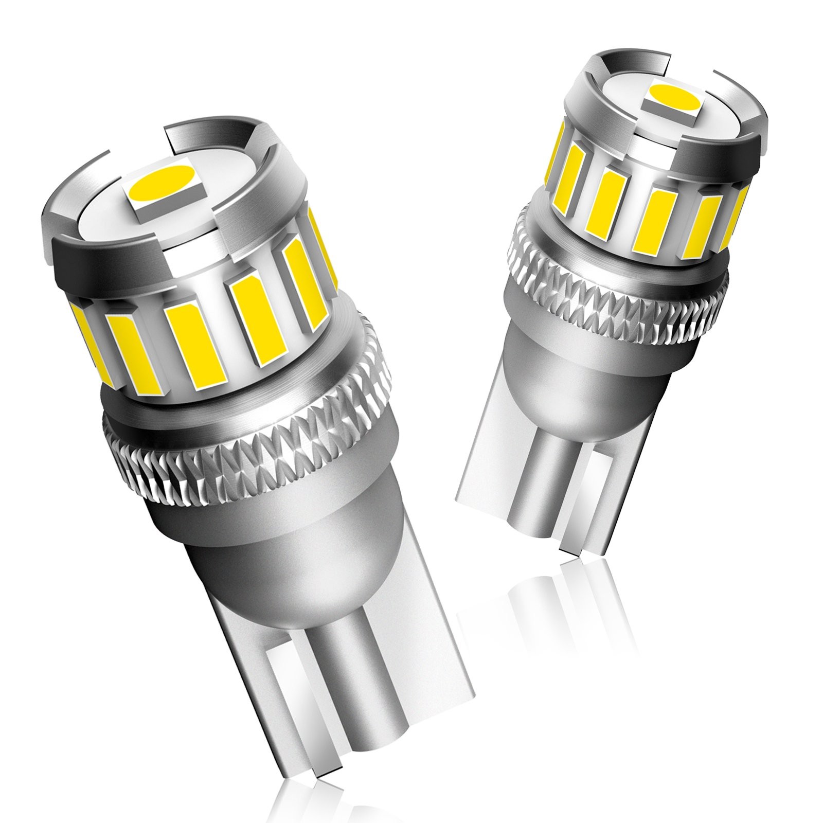 2x LED Super Bright 6500K Pure White 175 168 194 T10 Trunk Cargo Area Light Bulb