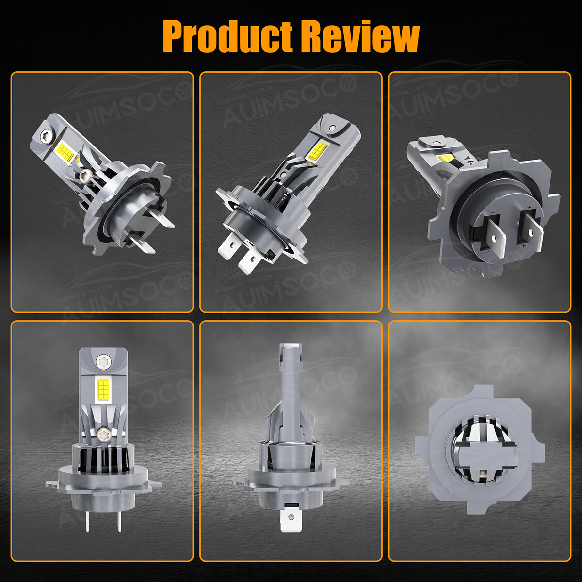 For Chevy Malibu 2013 2014 2015 LED Headlight Conversion Kit Bulbs High/Low Beam