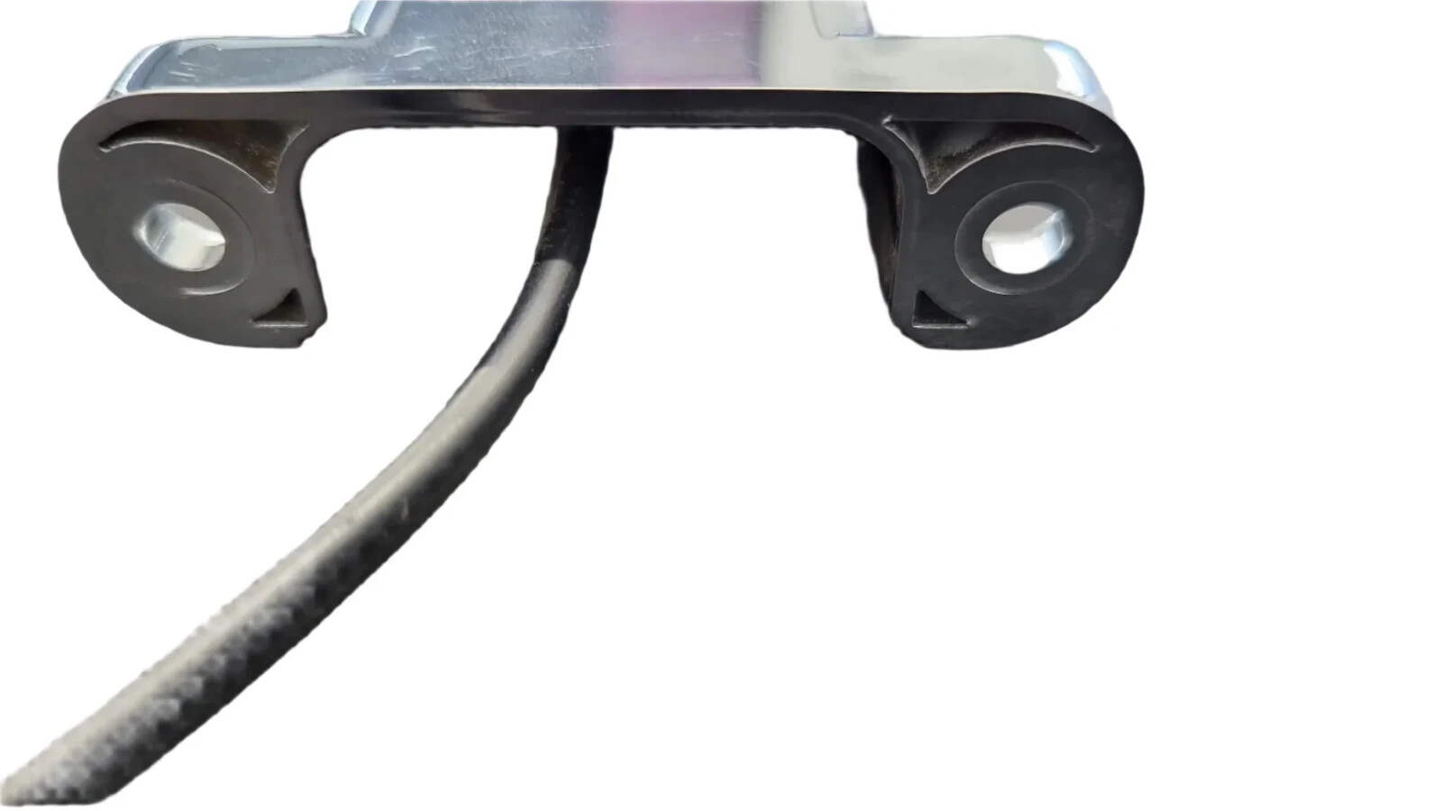 TecNiq LED License Plate Lamp Step Light CHROME Camper Trailer Map USA