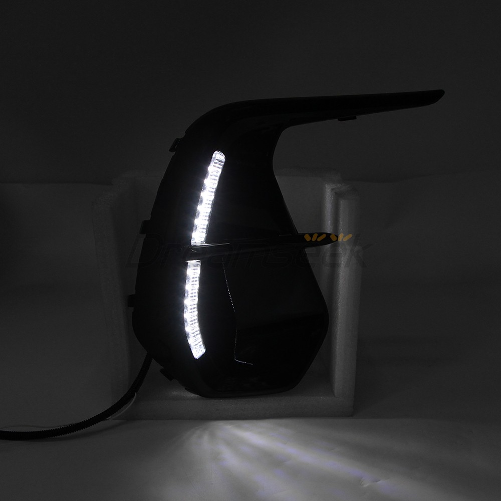 LED DRL For Subaru BRZ 2022+ Daytime Running Light Fog Lamp with Turn Signal L+R