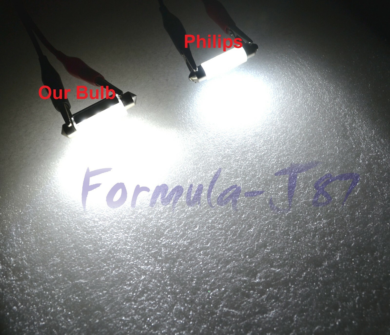 LED 5W Light CANbus 28-29MM White 6000K Two Bulb Interior Map Replacement Stock