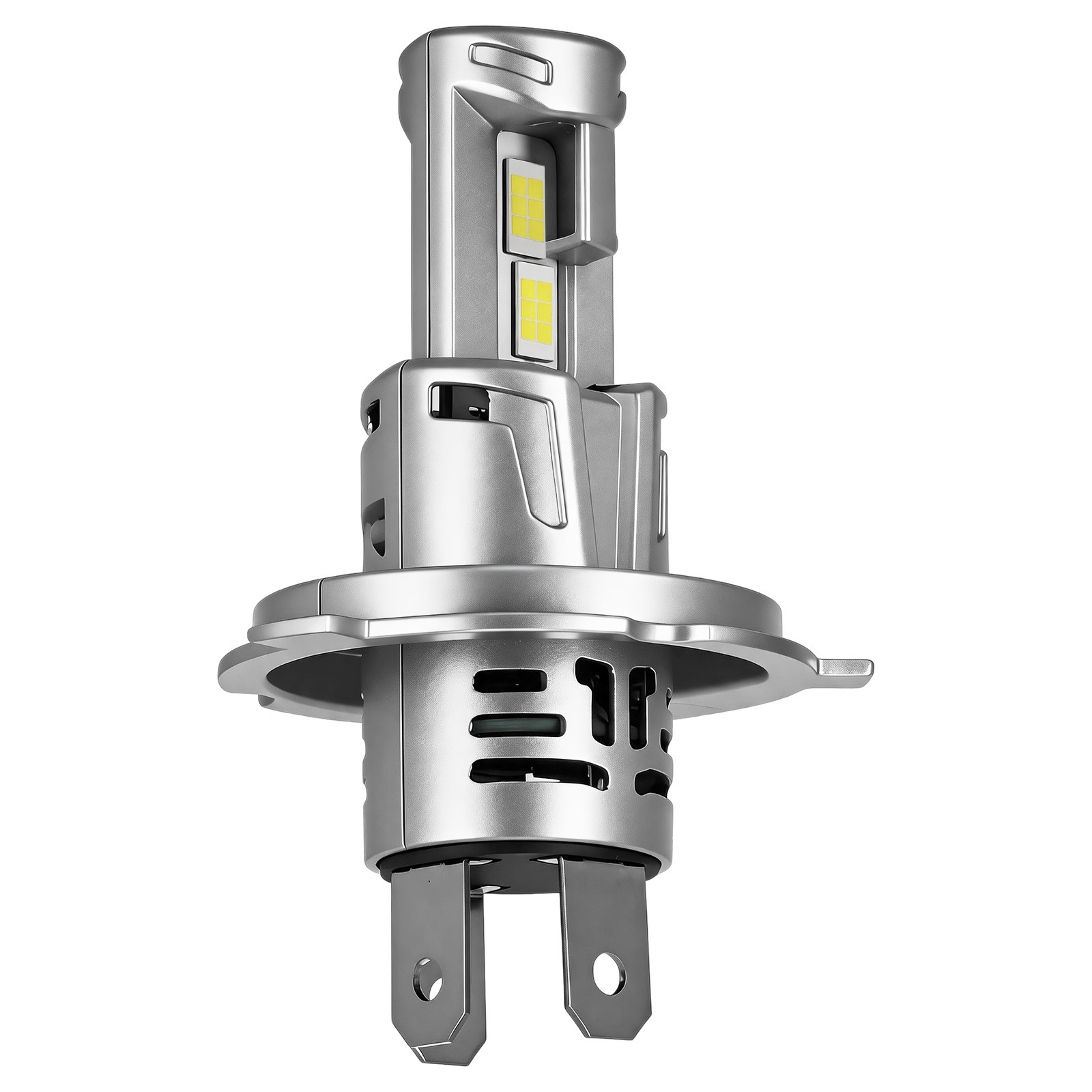 H4 LED Headlight Bulb High Low Beam Conversion Kit 28W Super Bright 6500K
