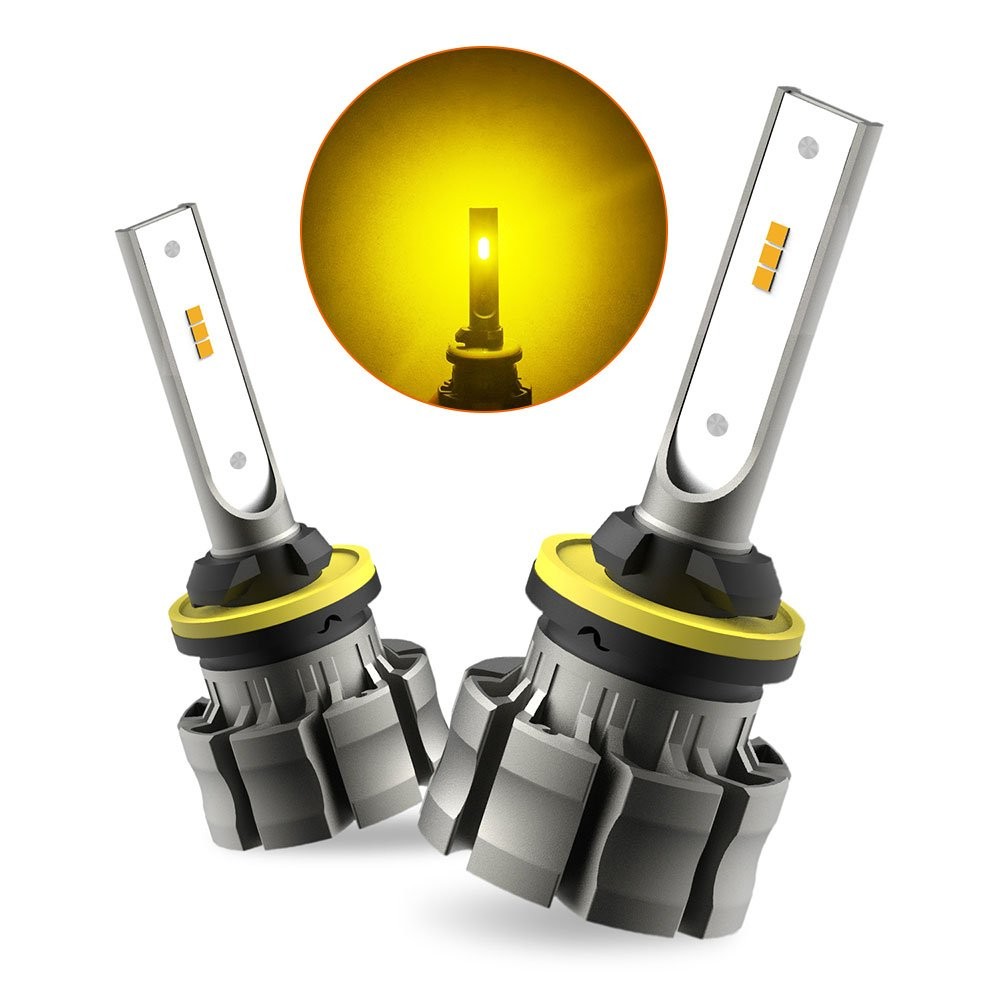 2/4/6 880 892 893 LED Fog Light Bulbs Daytime Running Light Yellow 2400LM CANbus