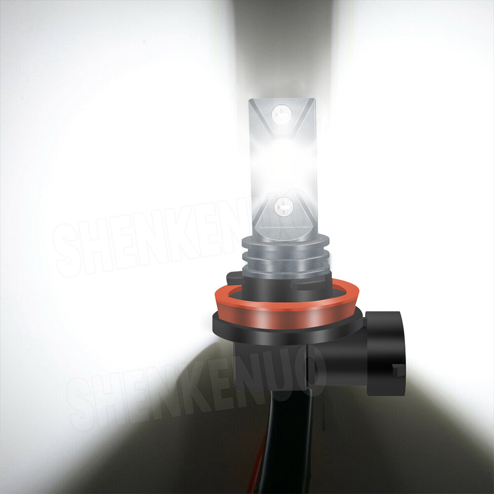 H11 LED Headlight Super Bright Bulbs Kit 8000K White 330000LM High/Low Beam kit