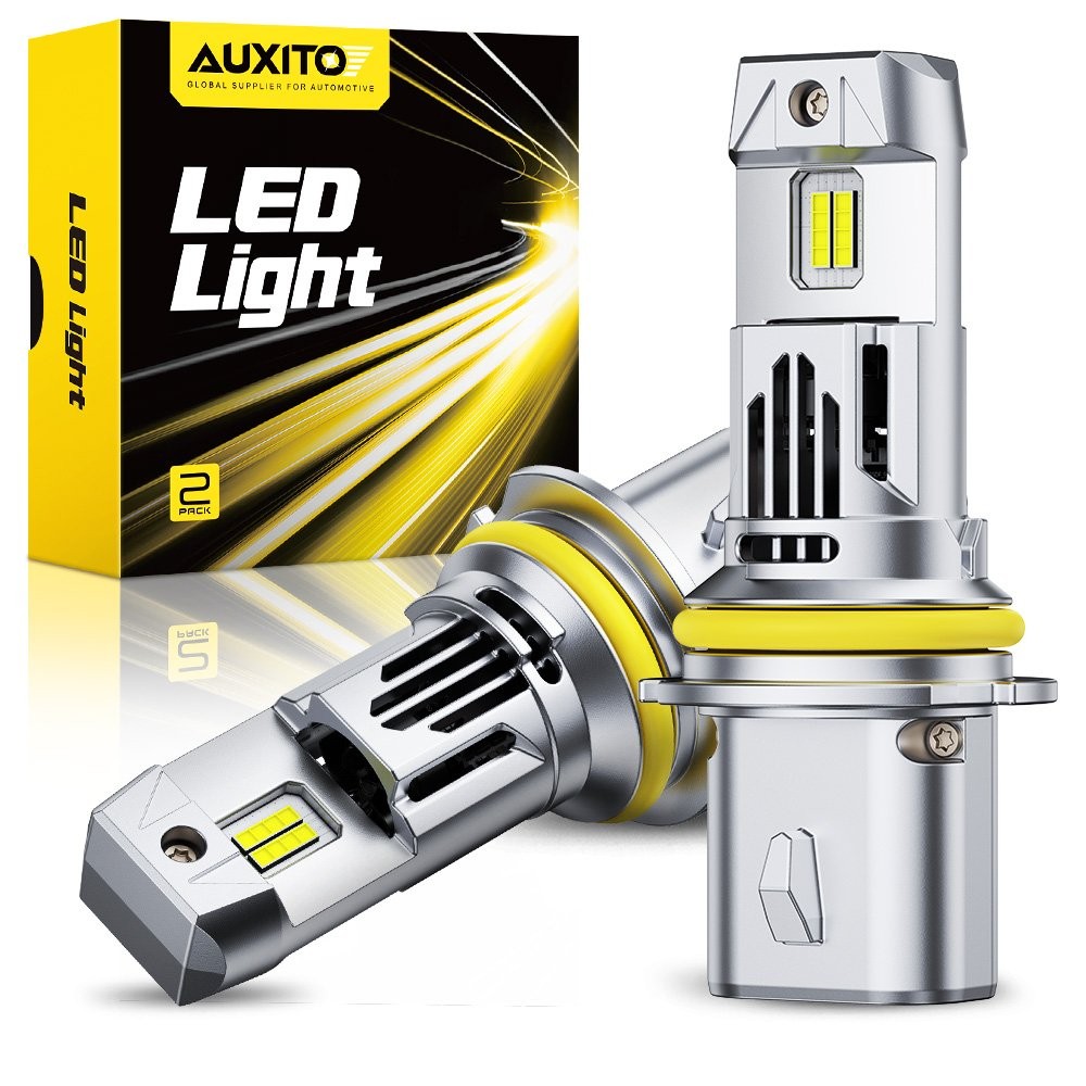 Auxito LED Headlight 9007 H/L Beam Bulb Canbus Kit 30000LM 6500K Ultra Bright EB